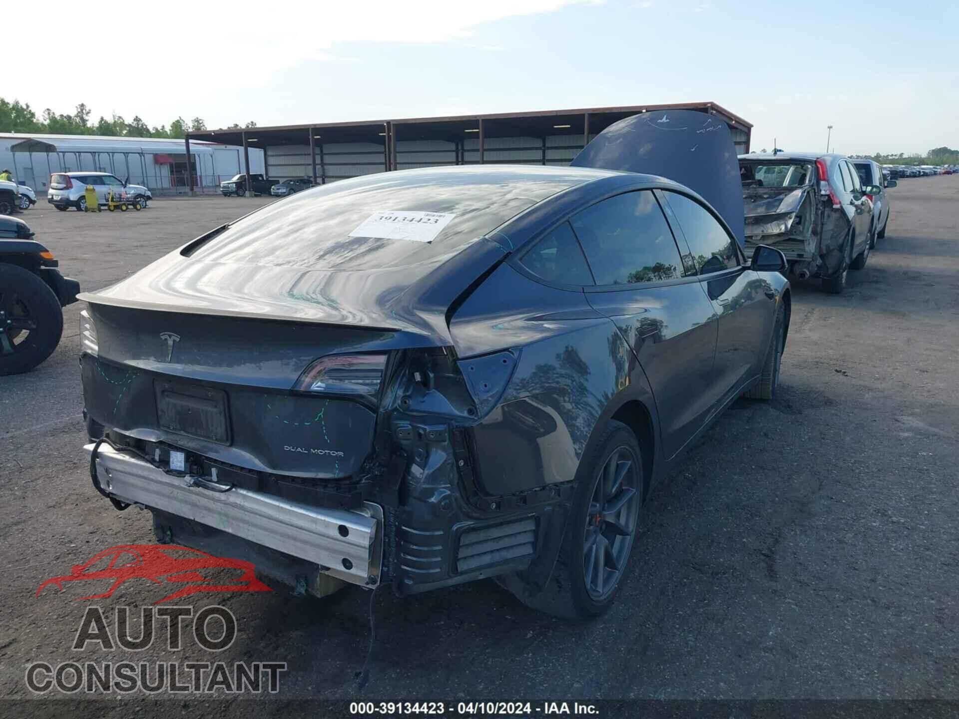 TESLA MODEL 3 2022 - 5YJ3E1EB9NF103344