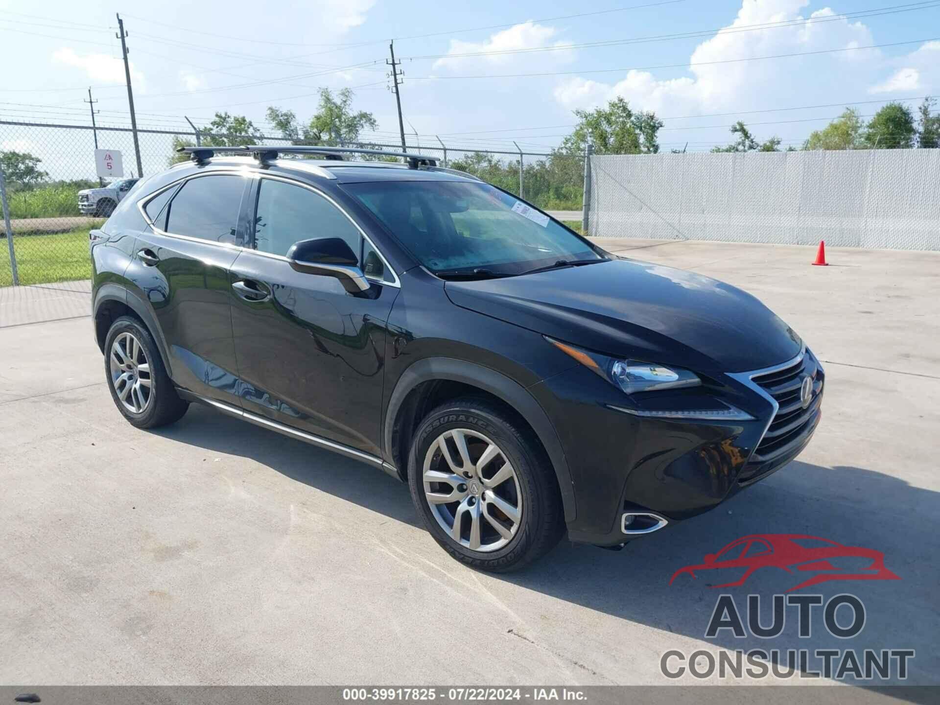 LEXUS NX 200T 2016 - JTJBARBZ5G2084771