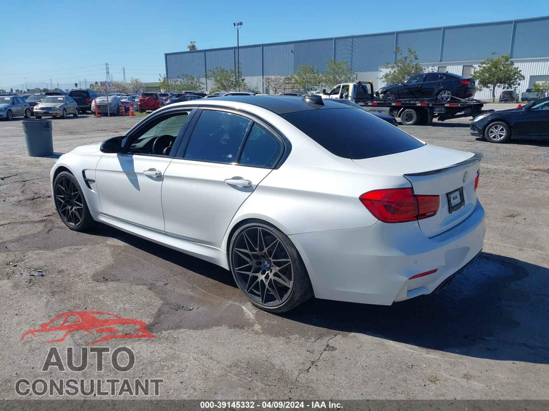 BMW M3 2018 - WBS8M9C58J5J78836