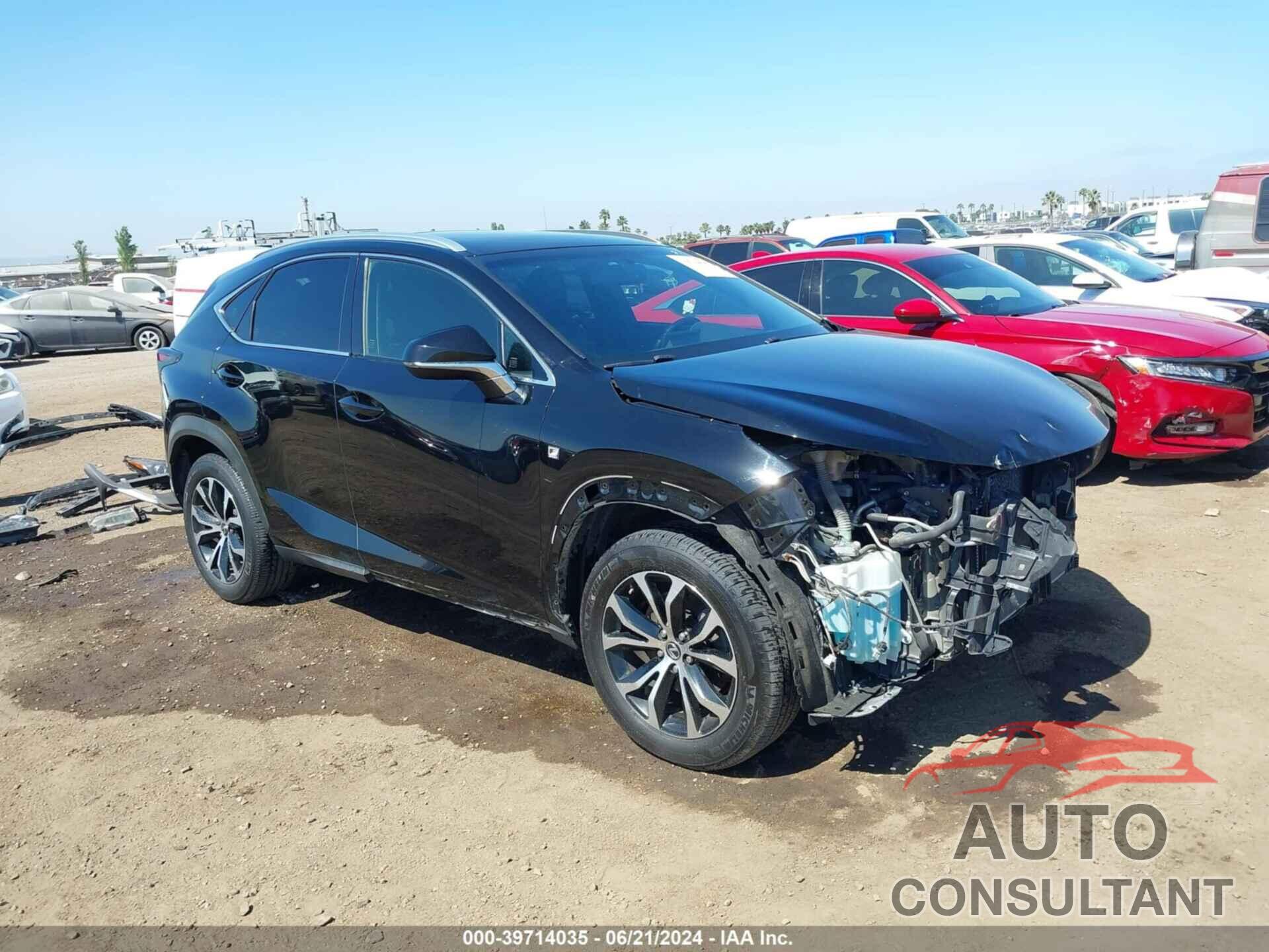 LEXUS NX 200T 2017 - JTJBARBZXH2141872