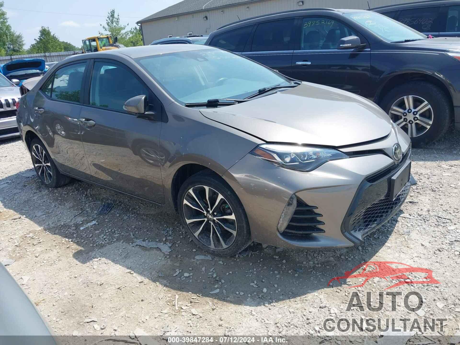 TOYOTA COROLLA 2018 - 2T1BURHE5JC108431