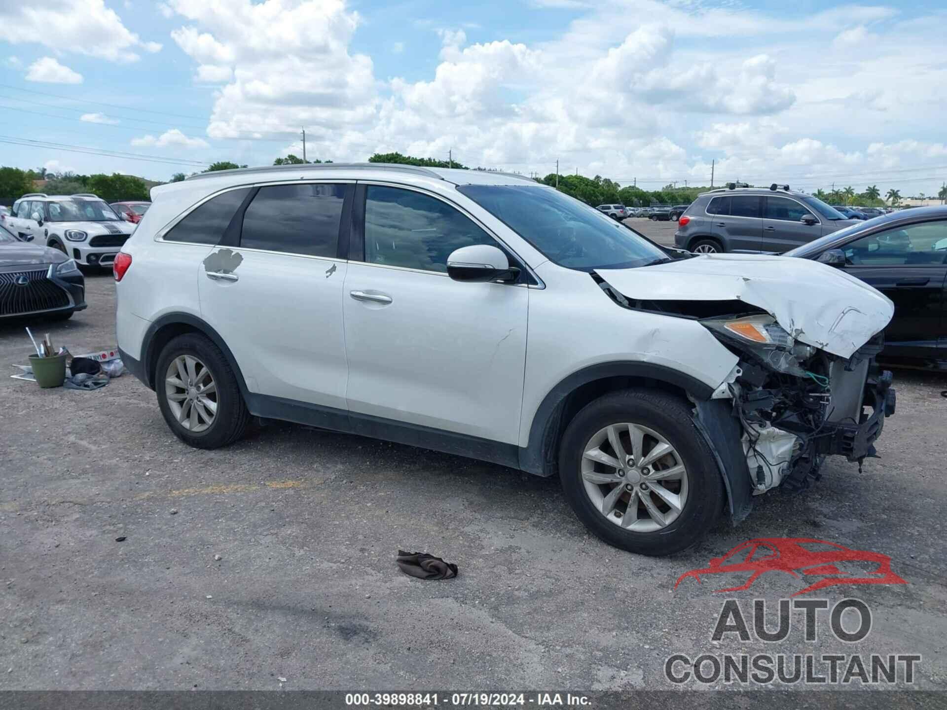 KIA SORENTO 2016 - 5XYPG4A36GG117998