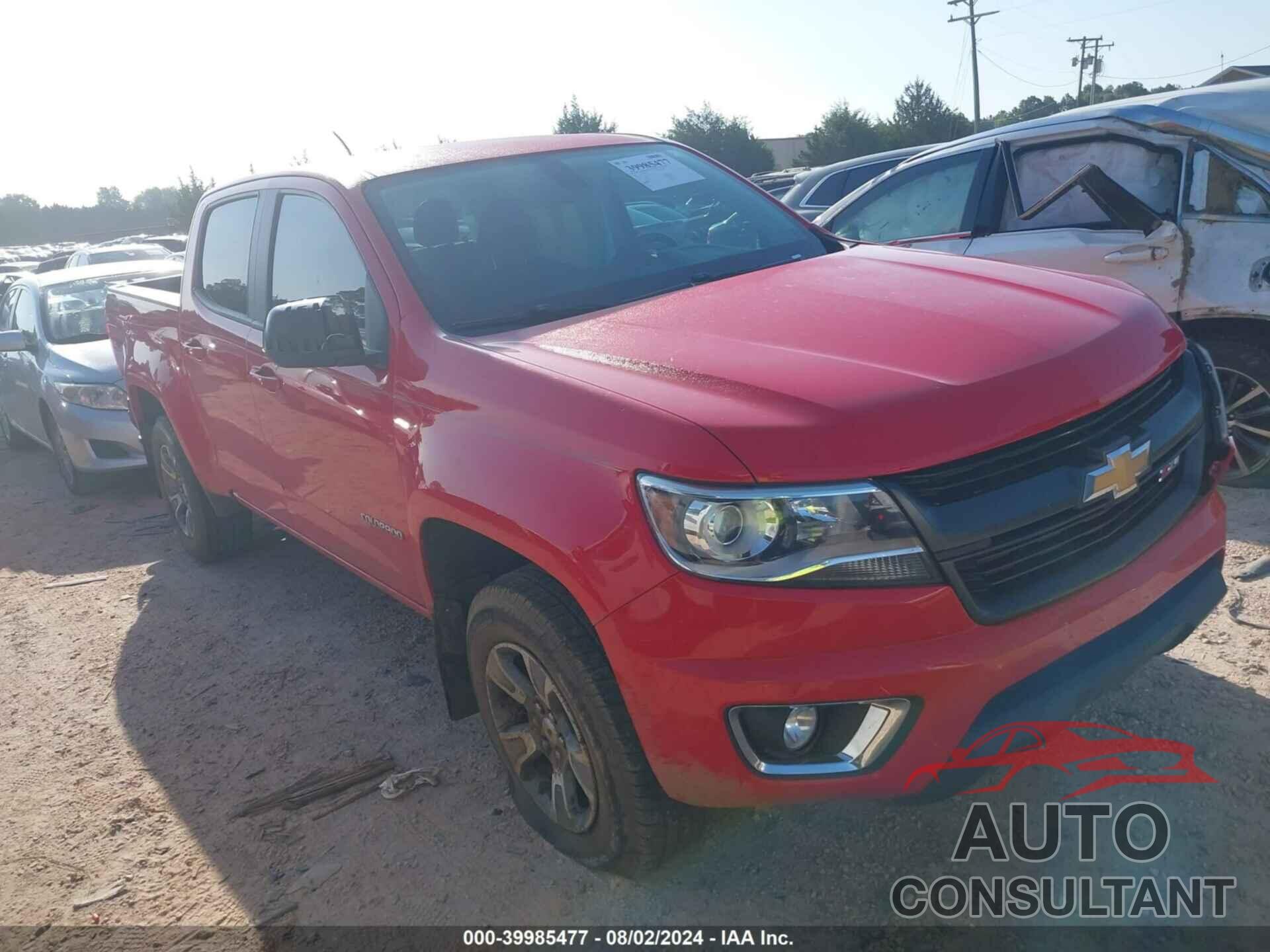 CHEVROLET COLORADO 2016 - 1GCGTDE36G1181786