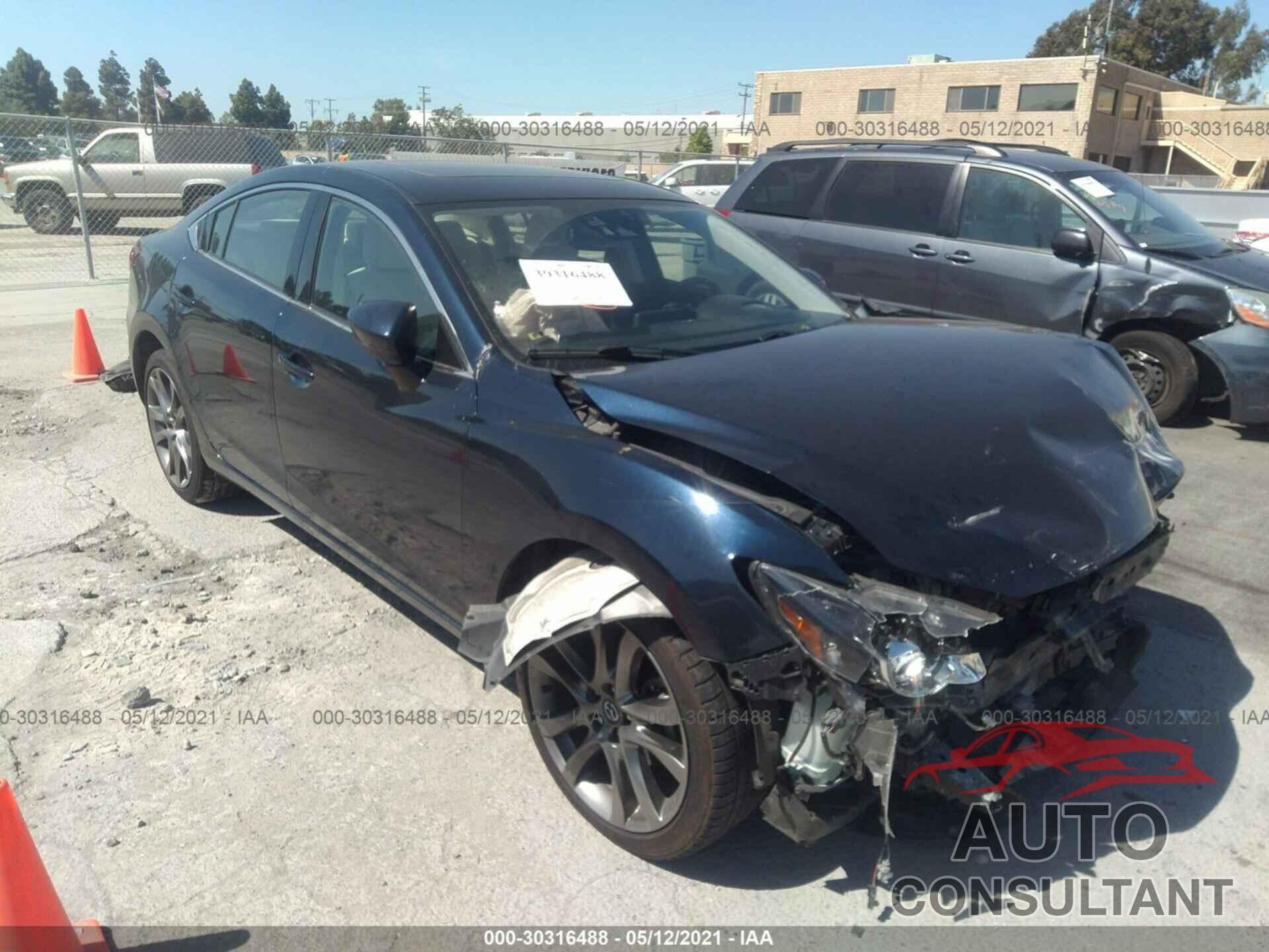 MAZDA MAZDA6 2016 - JM1GJ1W5XG1487717