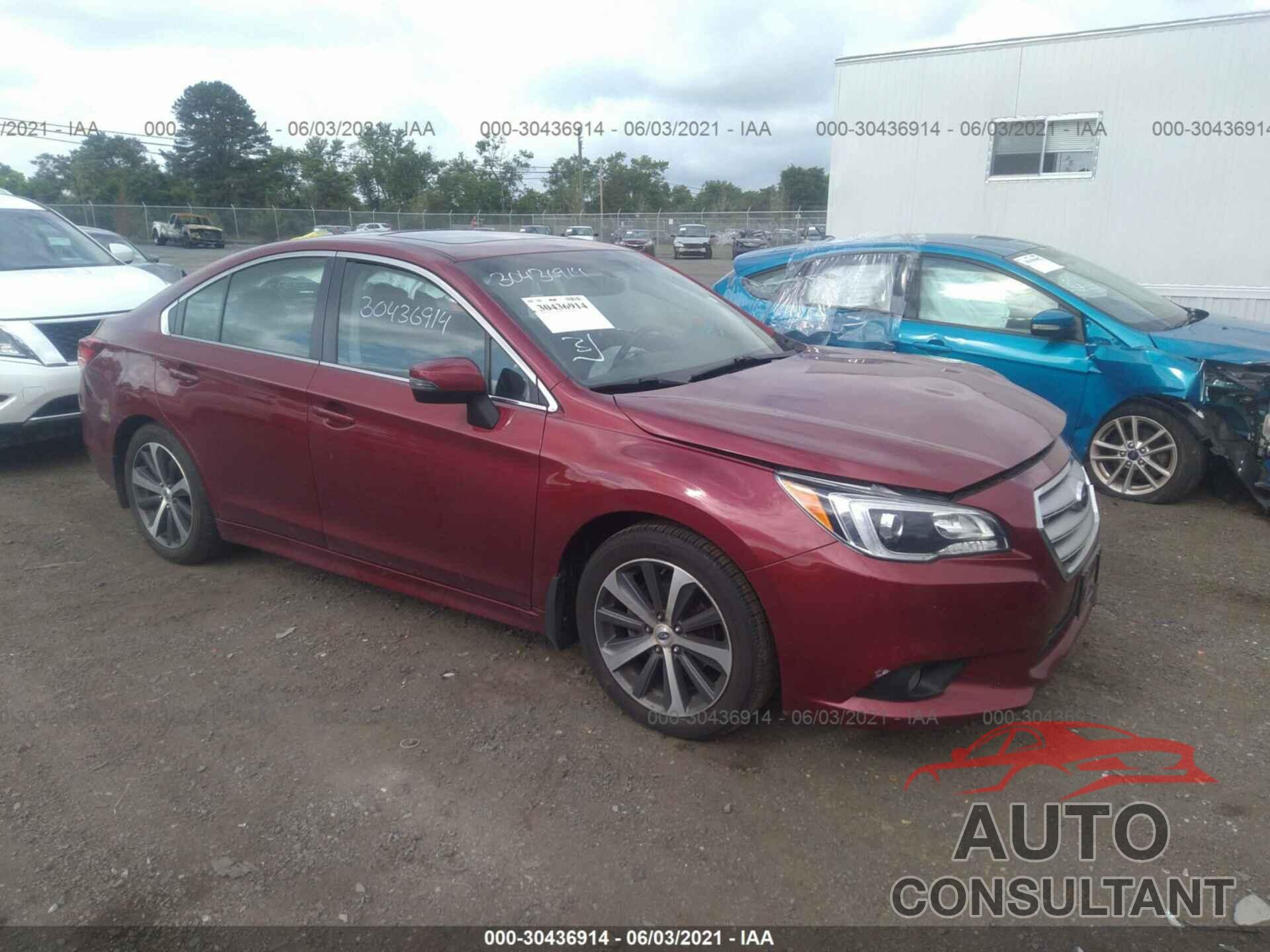 SUBARU LEGACY 2016 - 4S3BNAL67G3008315