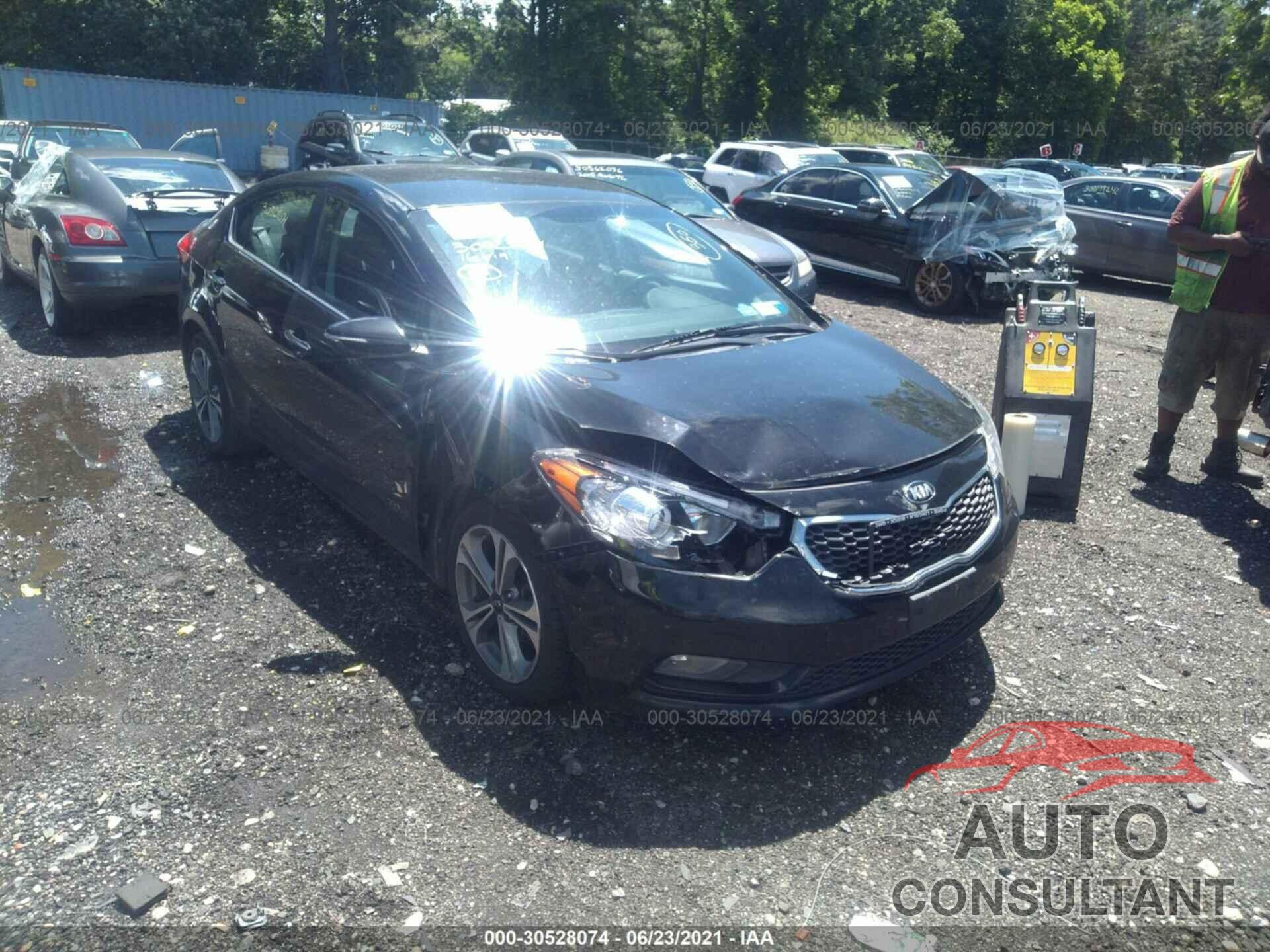 KIA FORTE 2016 - KNAFX4A85G5480726