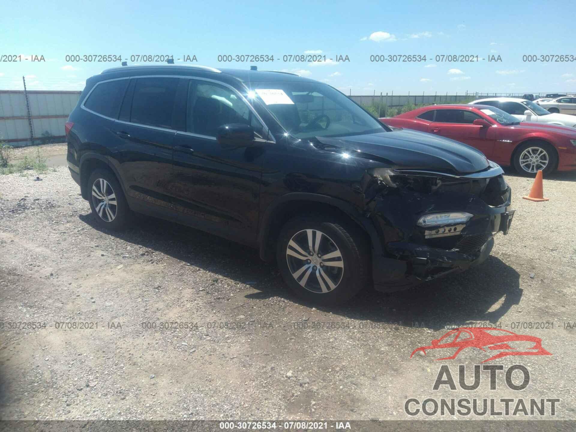 HONDA PILOT 2016 - 5FNYF6H81GB042199