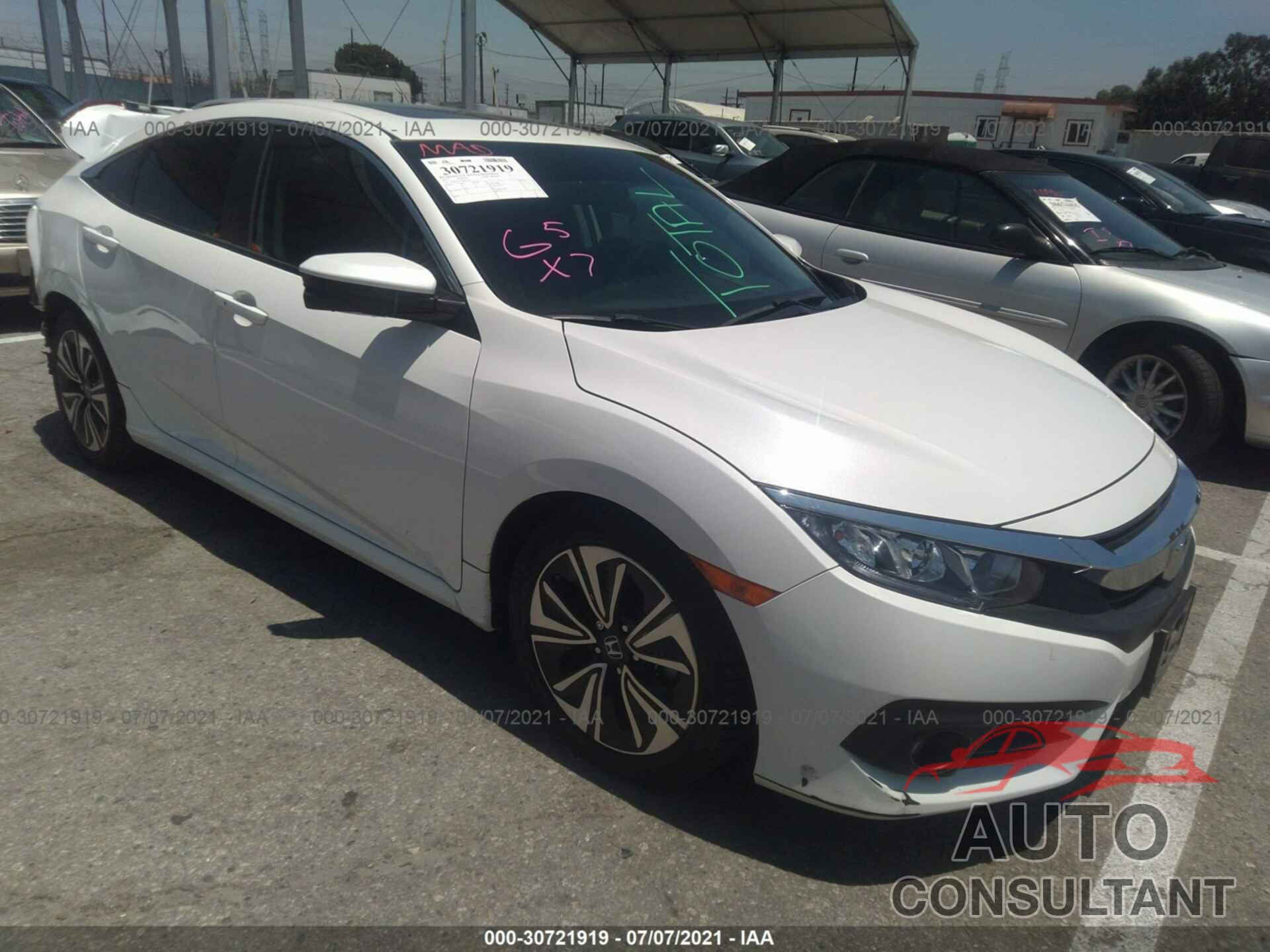 HONDA CIVIC SEDAN 2017 - 2HGFC1F31HH651199