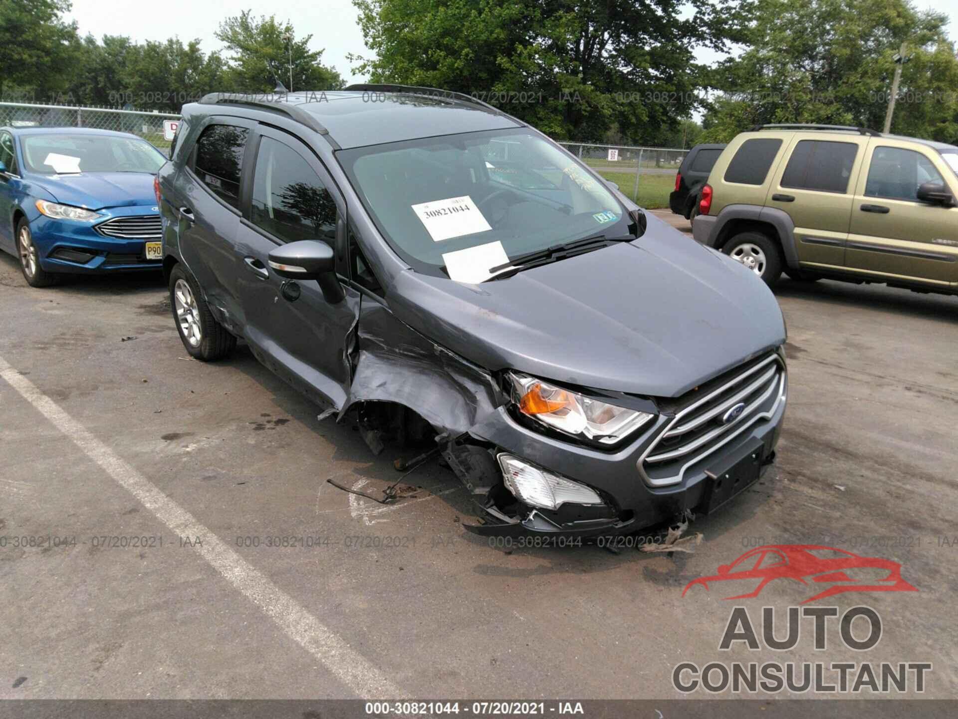 FORD ECOSPORT 2018 - MAJ3P1TE1JC158794