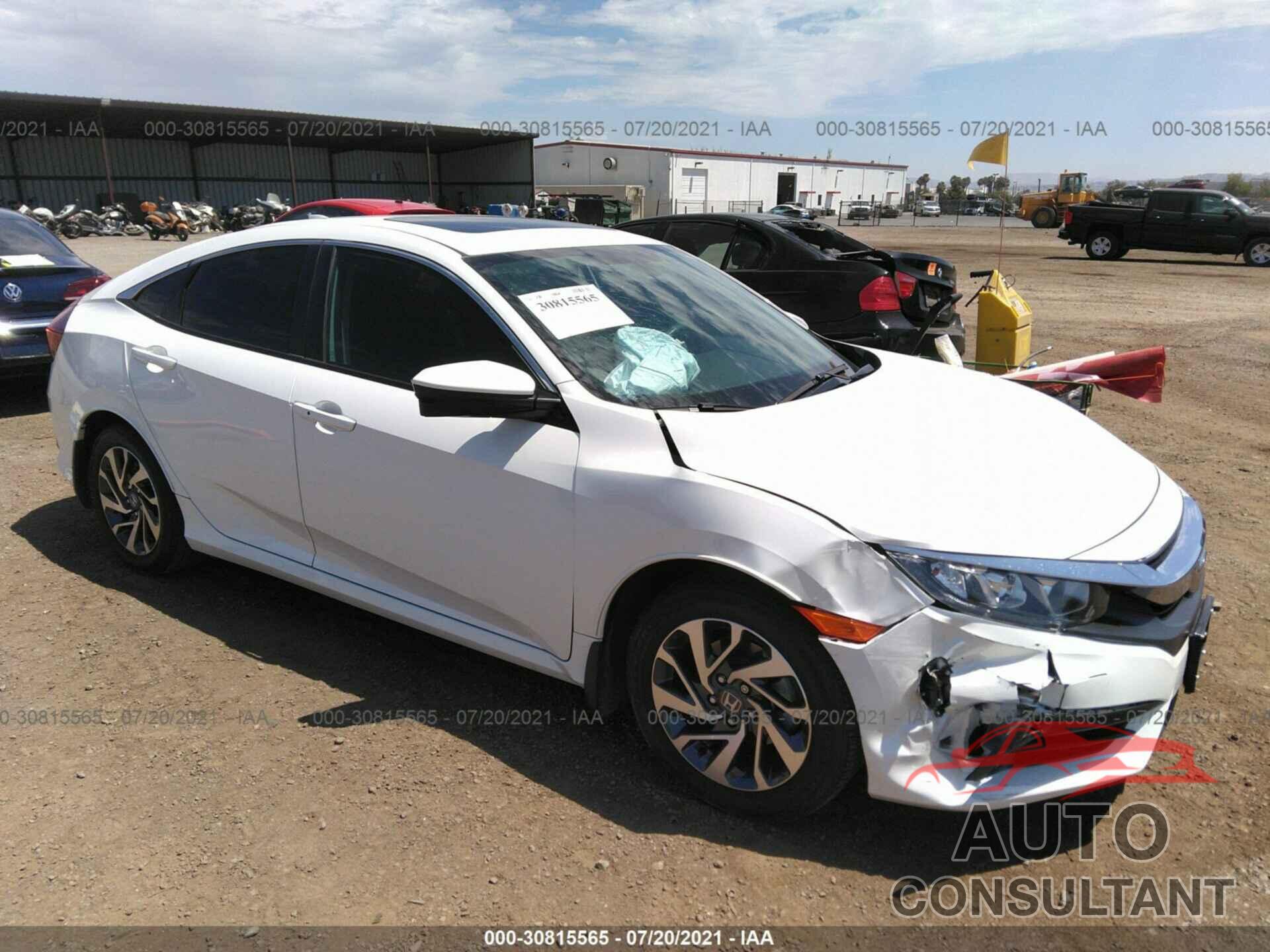 HONDA CIVIC SEDAN 2018 - 2HGFC2F72JH571800