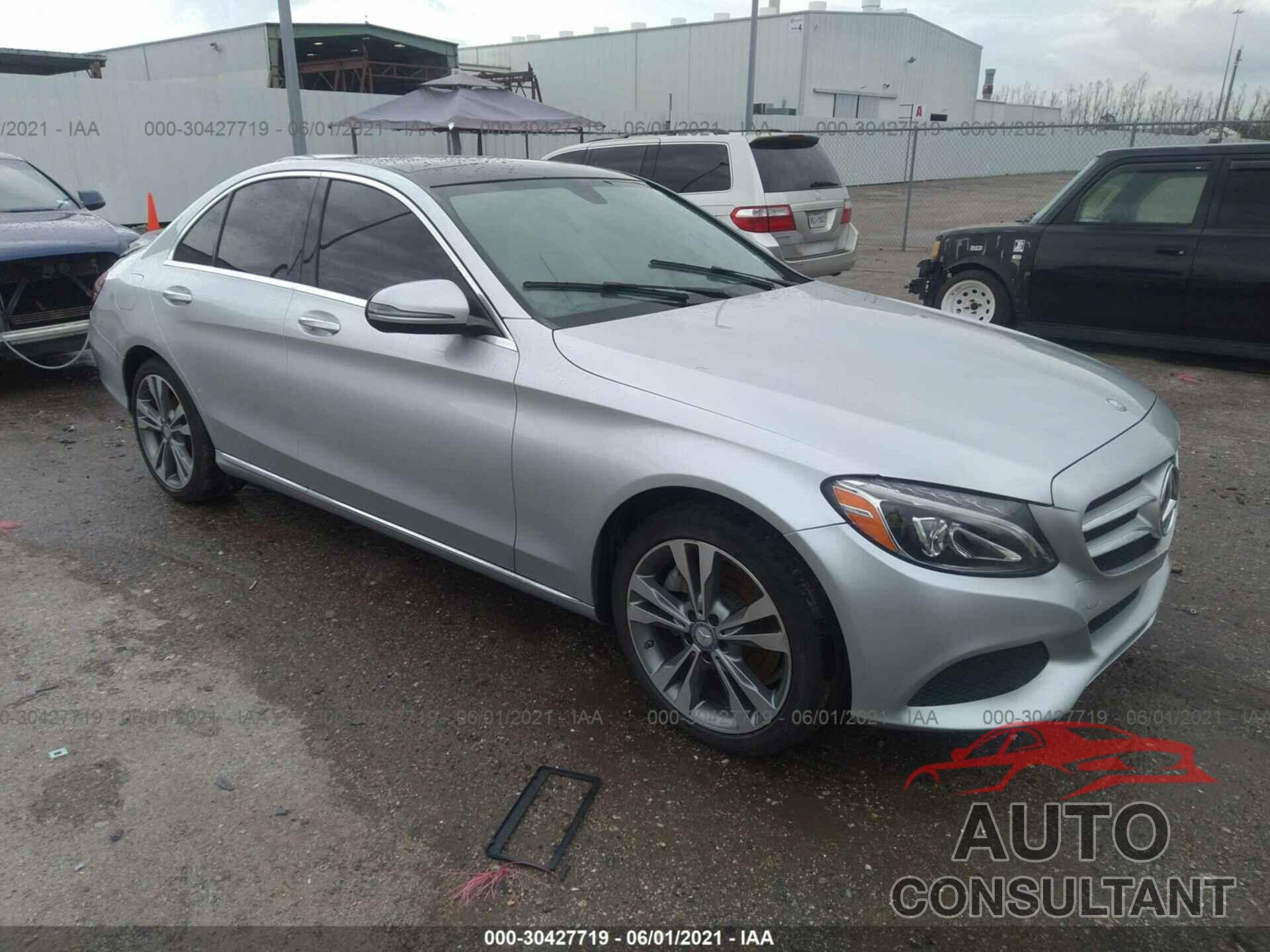 MERCEDES-BENZ C-CLASS 2016 - 55SWF4KB4GU176302