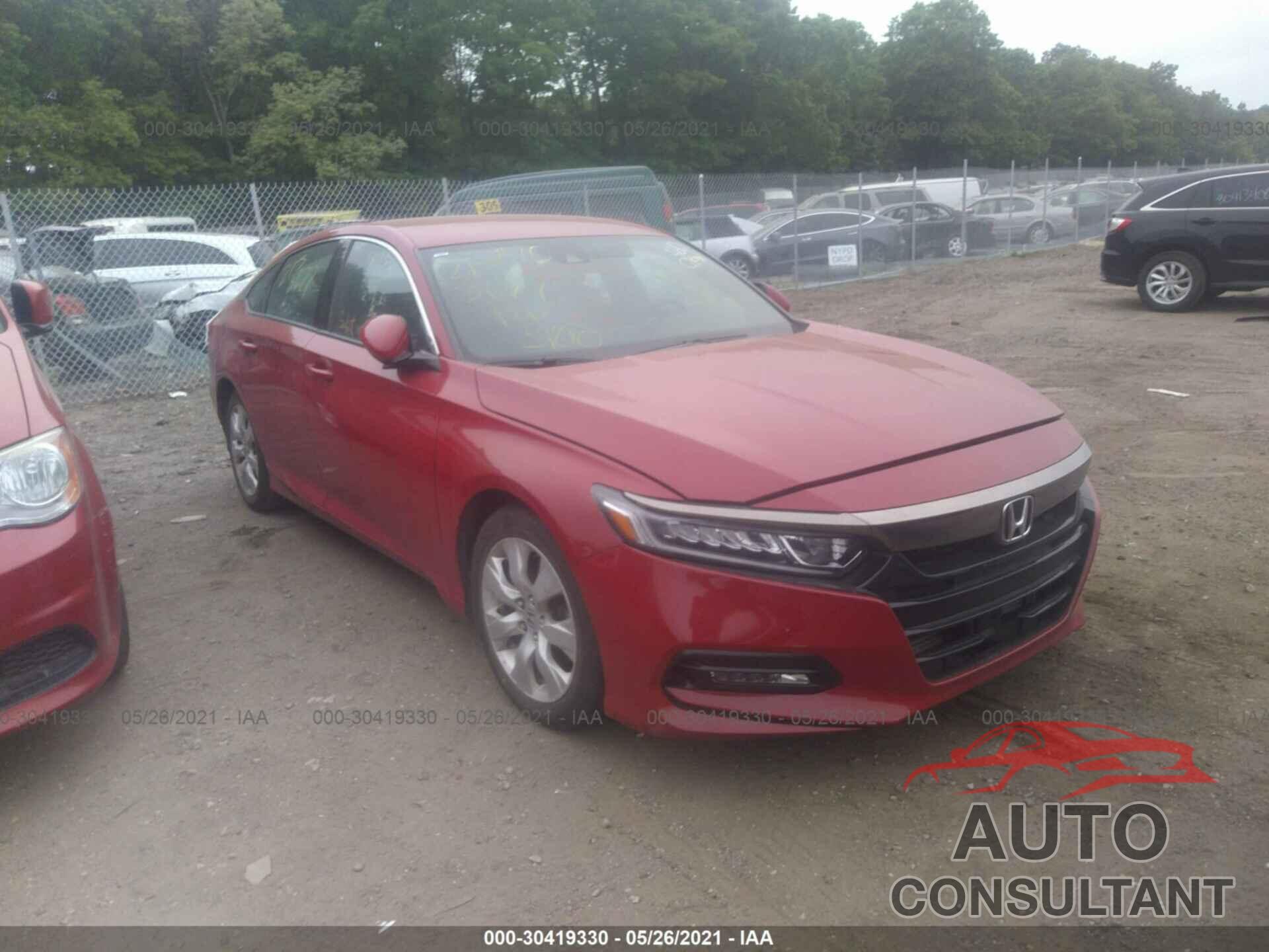 HONDA ACCORD SEDAN 2018 - 1HGCV1F30JA209791