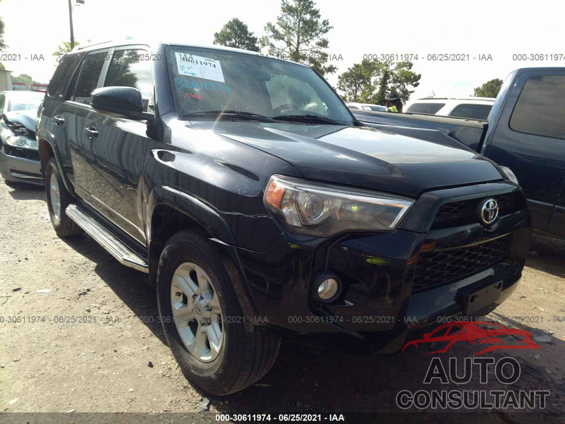 TOYOTA 4RUNNER 2016 - JTEZU5JRXG5143388