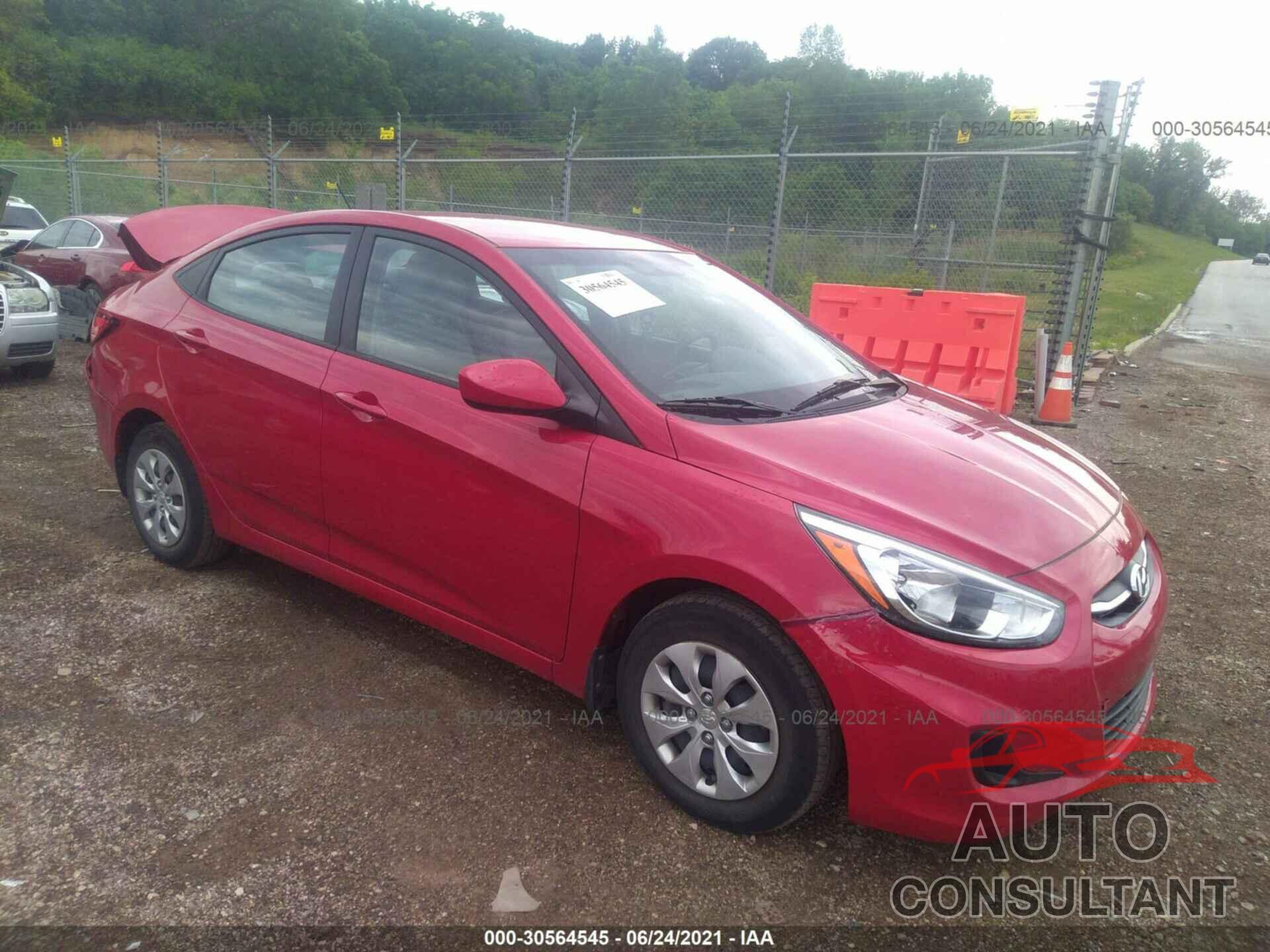 HYUNDAI ACCENT 2016 - KMHCT4AE9GU064302