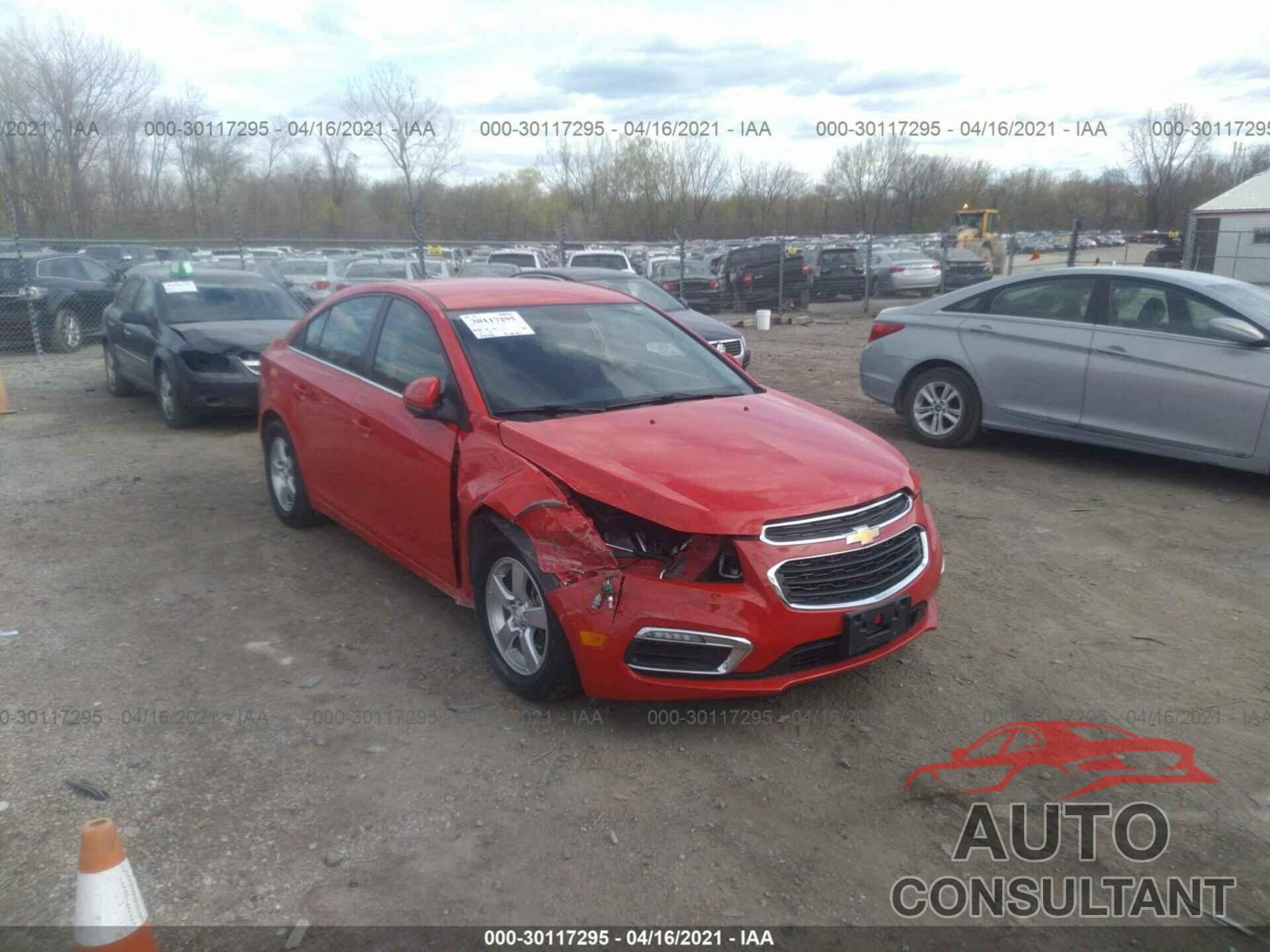 CHEVROLET CRUZE LIMITED 2016 - 1G1PE5SB4G7193534