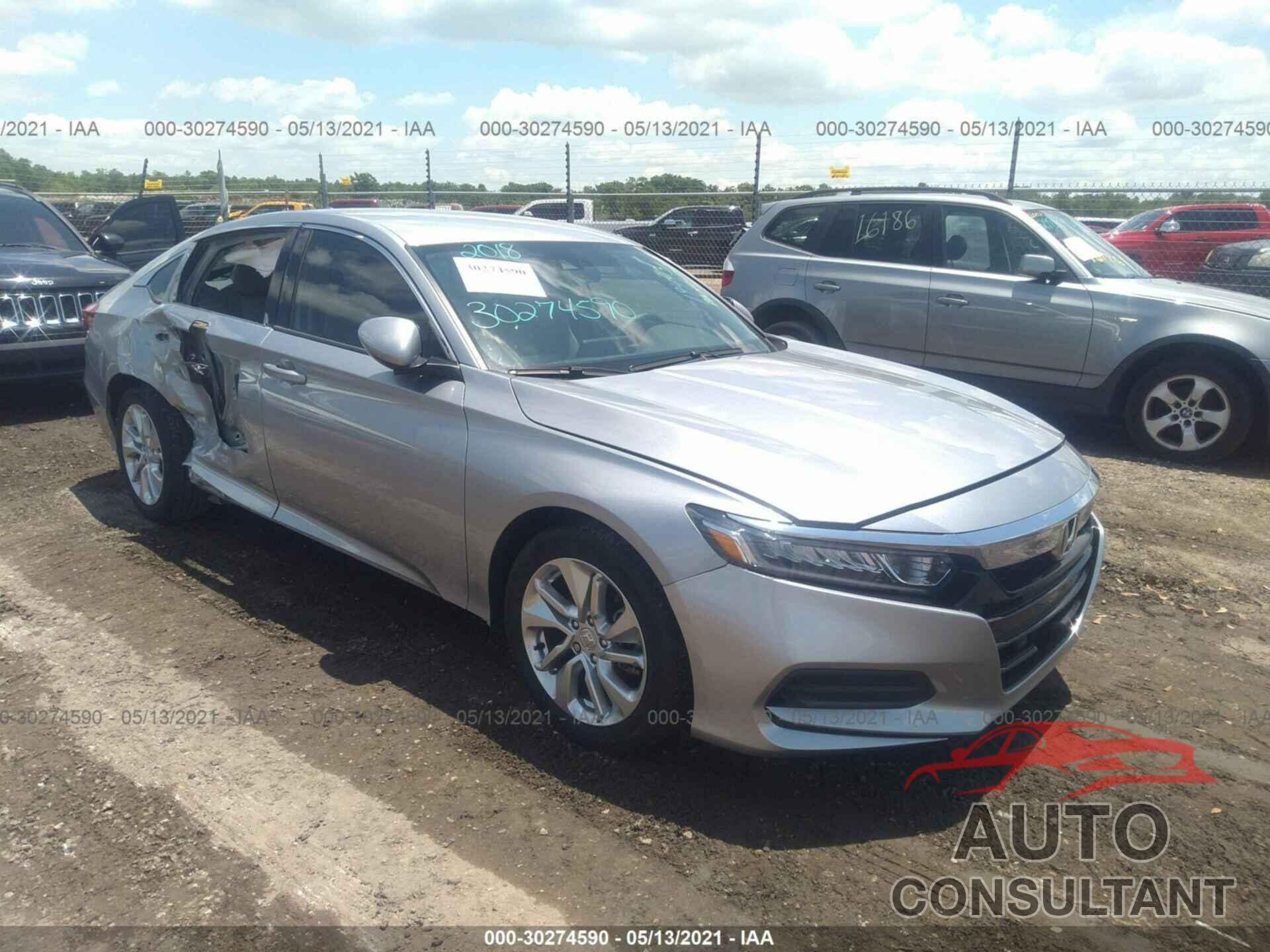 HONDA ACCORD SEDAN 2018 - 1HGCV1F17JA084660