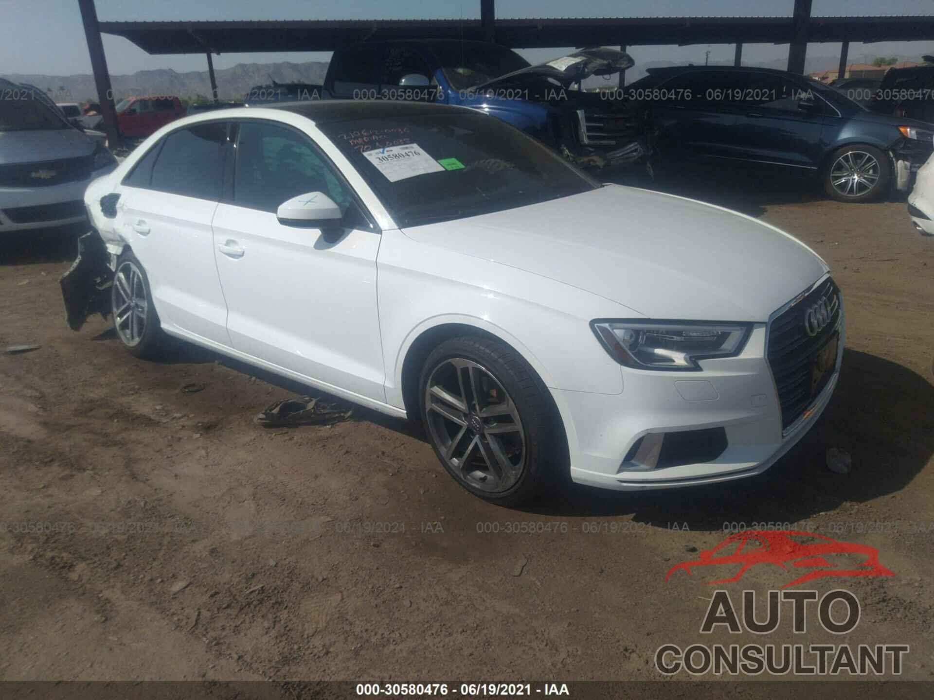 AUDI A3 SEDAN 2017 - WAUAUGFF2H1030035