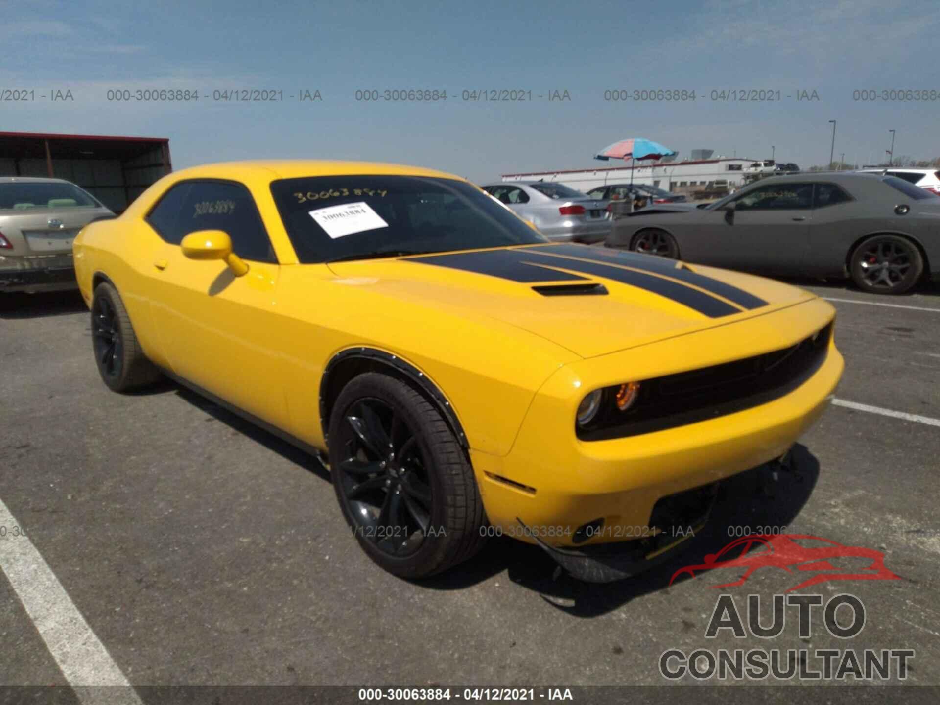 DODGE CHALLENGER 2018 - 2C3CDZAGXJH131312