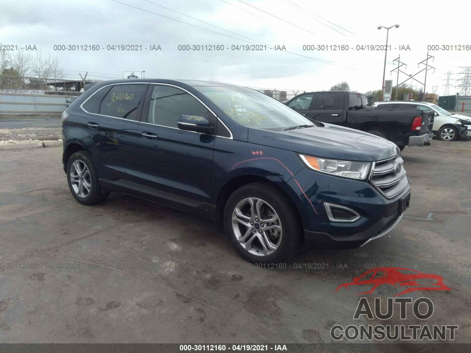 FORD EDGE 2017 - 2FMPK4K8XHBC64884