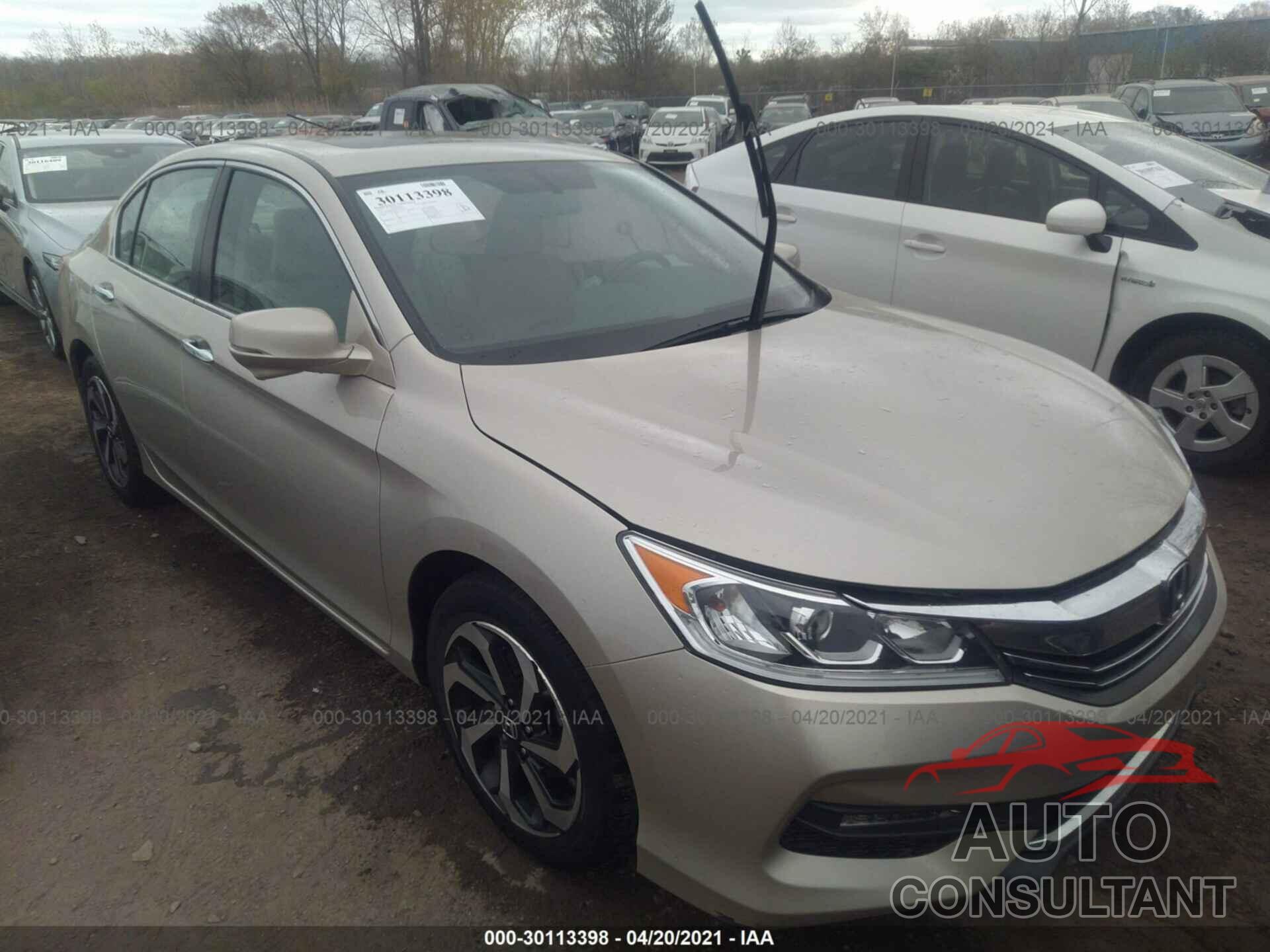 HONDA ACCORD SEDAN 2016 - 1HGCR2F8XGA229710