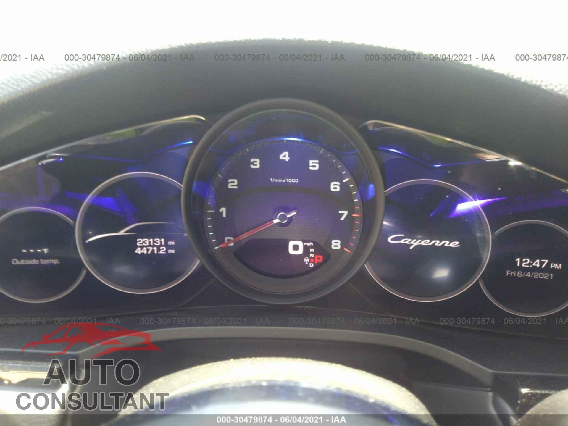 PORSCHE CAYENNE 2019 - WP1AA2AY1KDA06837