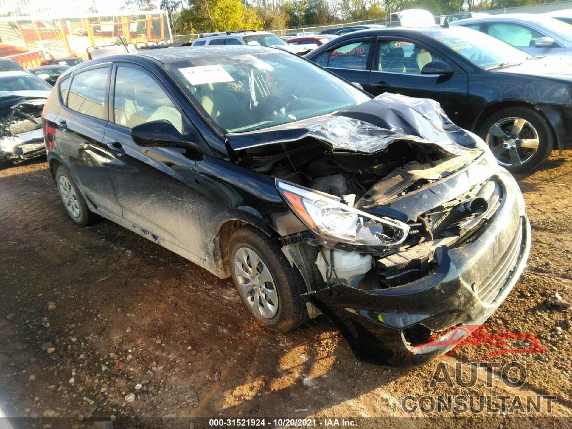 HYUNDAI ACCENT 2017 - KMHCT5AE4HU338576