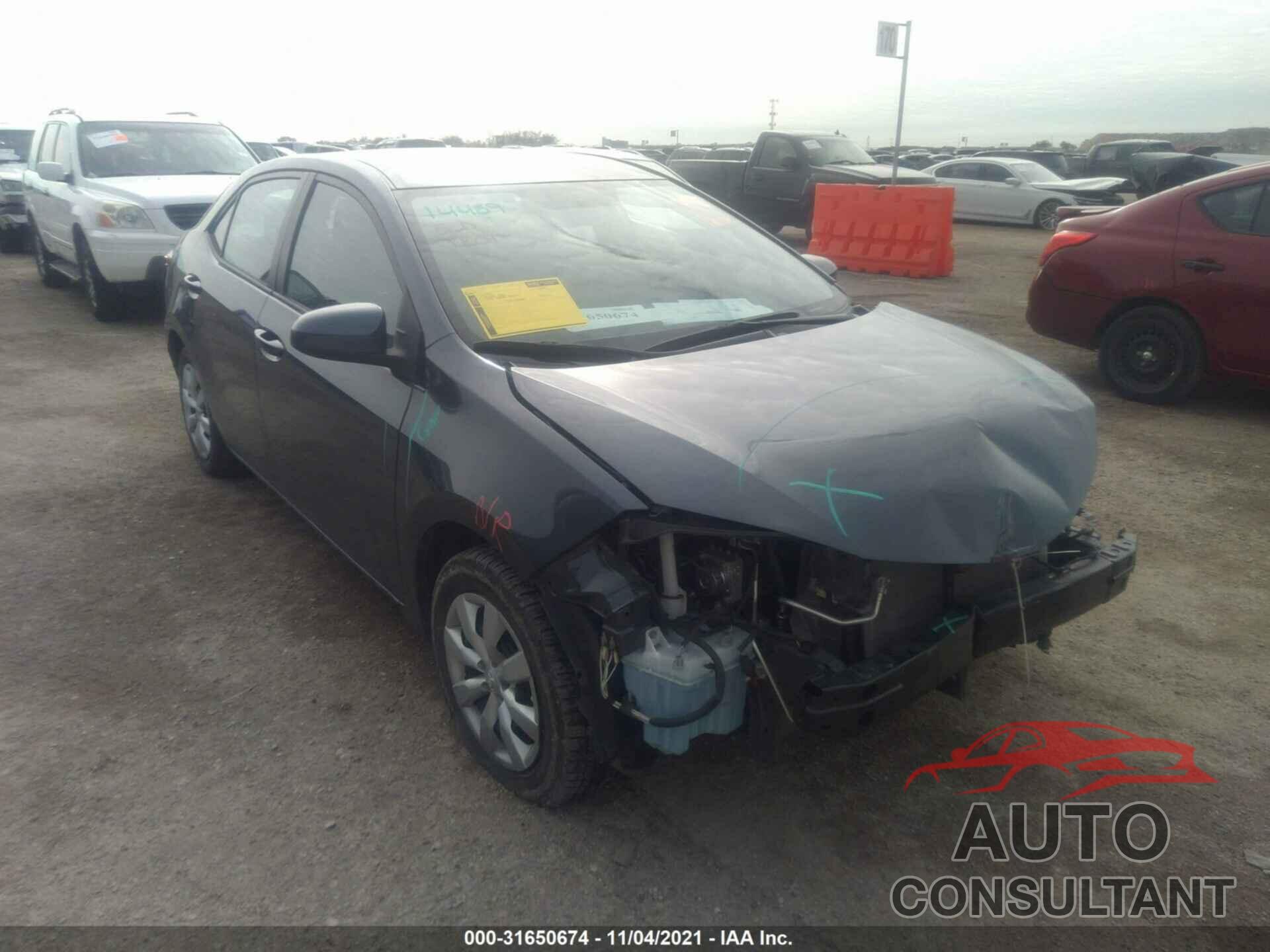 TOYOTA COROLLA 2016 - 5YFBURHE2GP548955