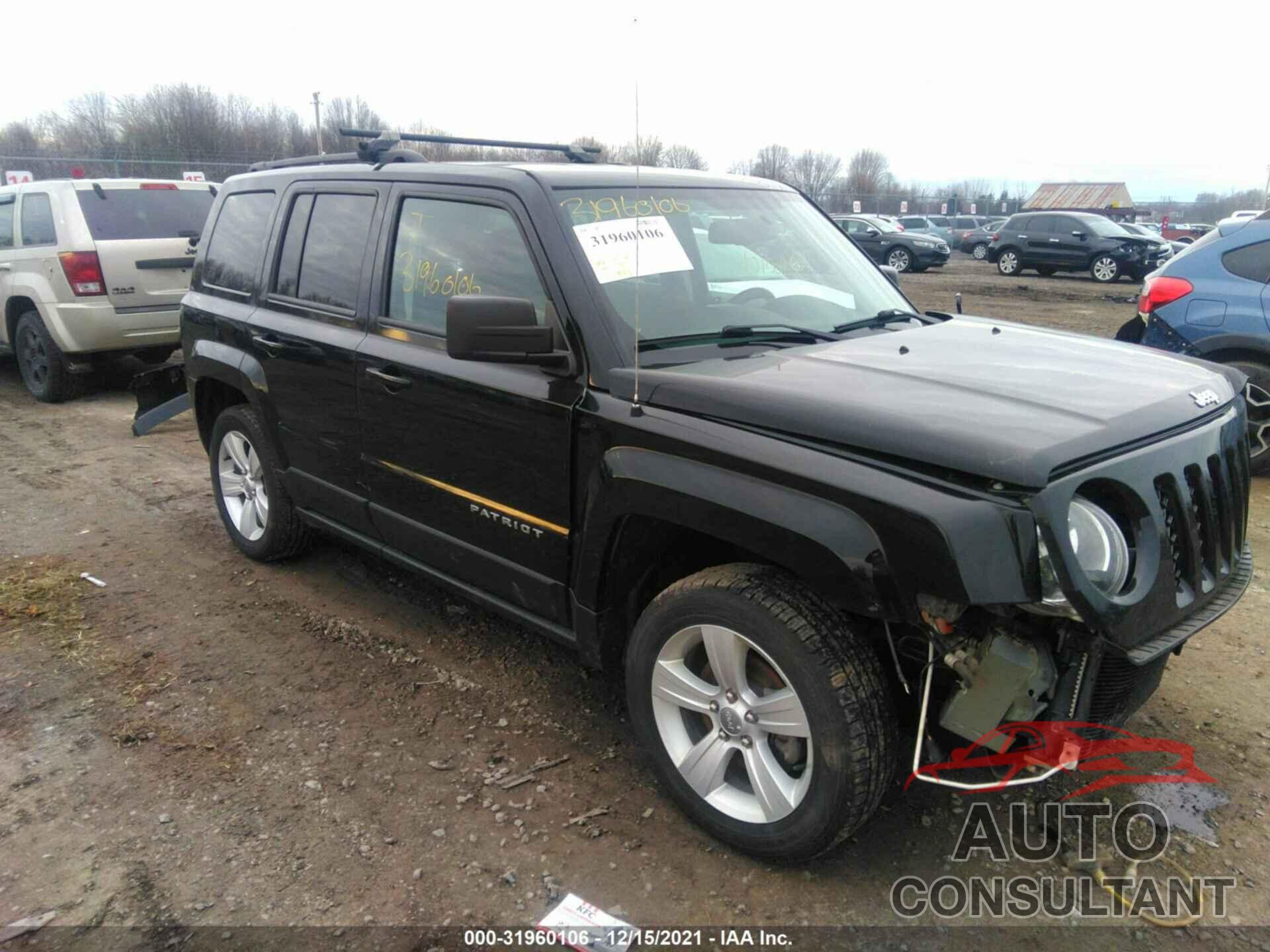 JEEP PATRIOT 2016 - 1C4NJRFB9GD596793