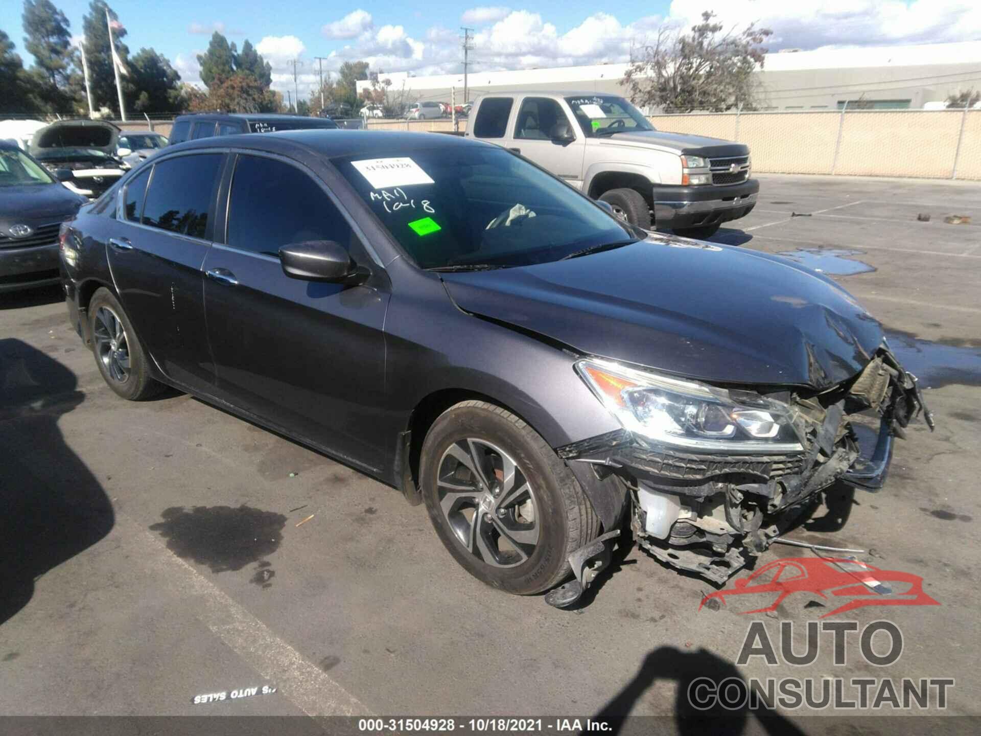 HONDA ACCORD SEDAN 2017 - 1HGCR2F33HA021030