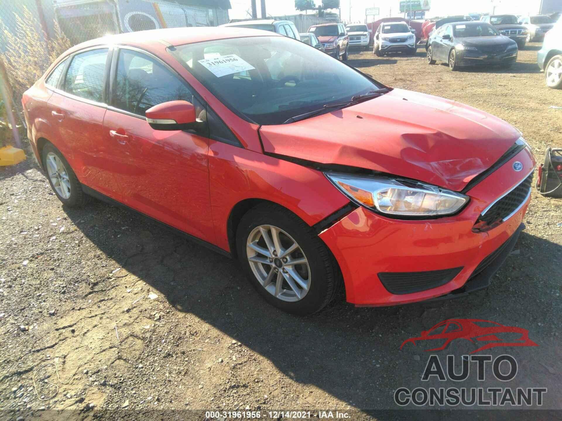 FORD FOCUS 2016 - 1FADP3F2XGL352685