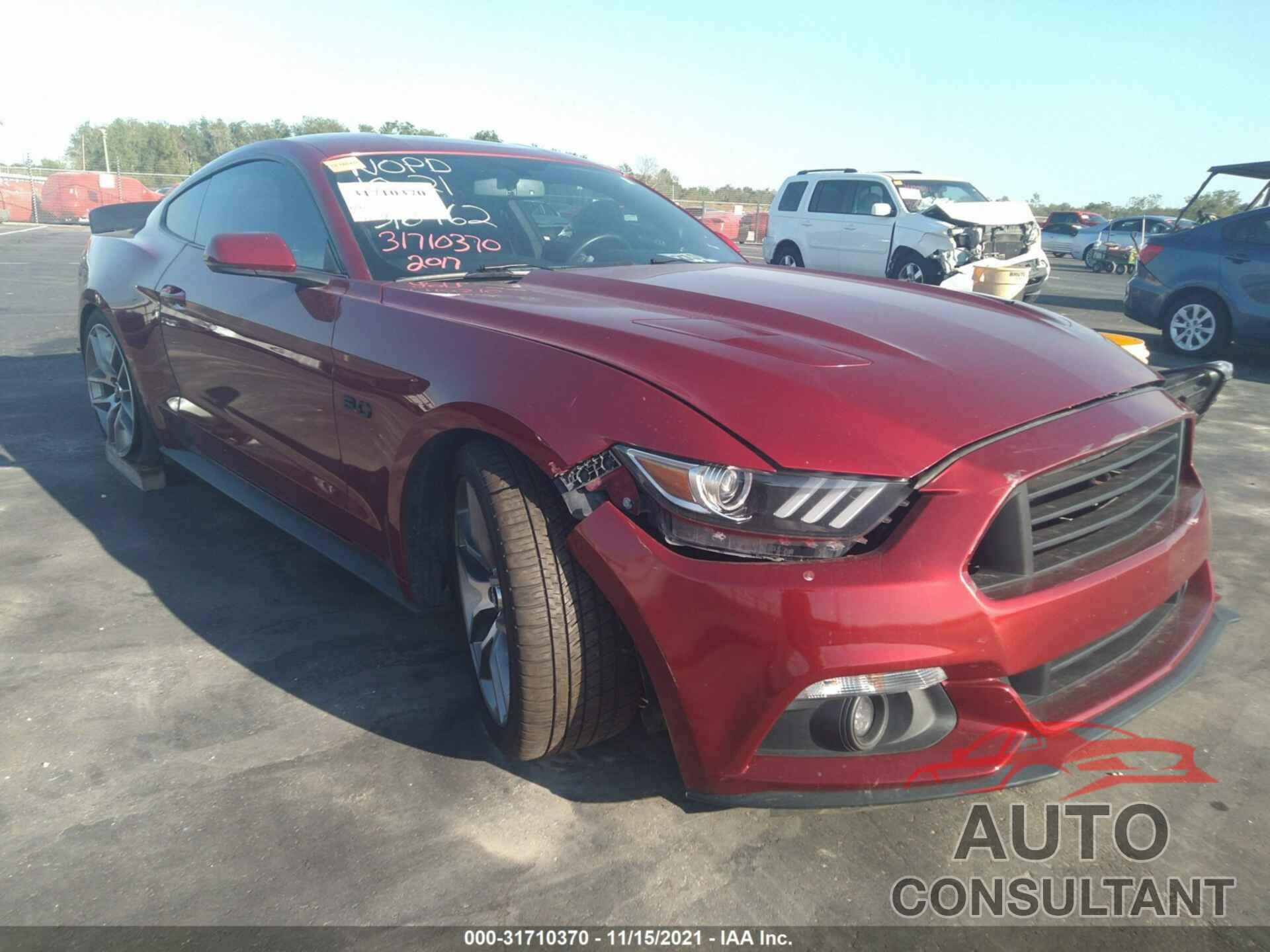 FORD MUSTANG 2017 - 1FA6P8CF5H5316762