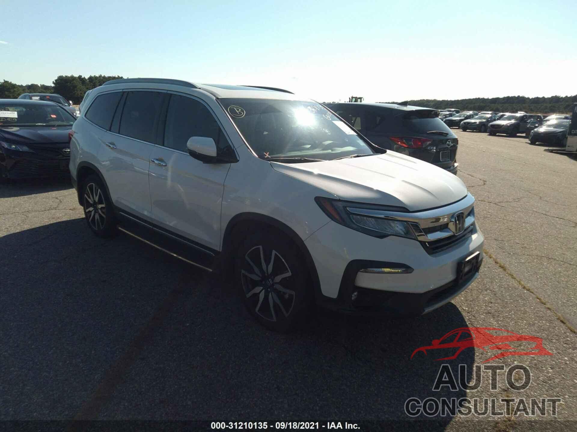 HONDA PILOT 2019 - 5FNYF6H90KB073851
