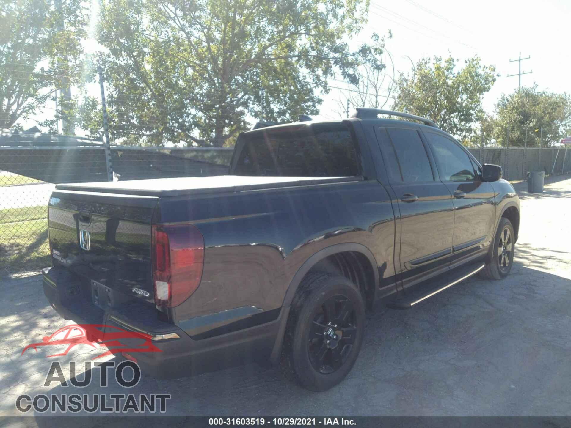 HONDA RIDGELINE 2017 - 5FPYK3F86HB029566