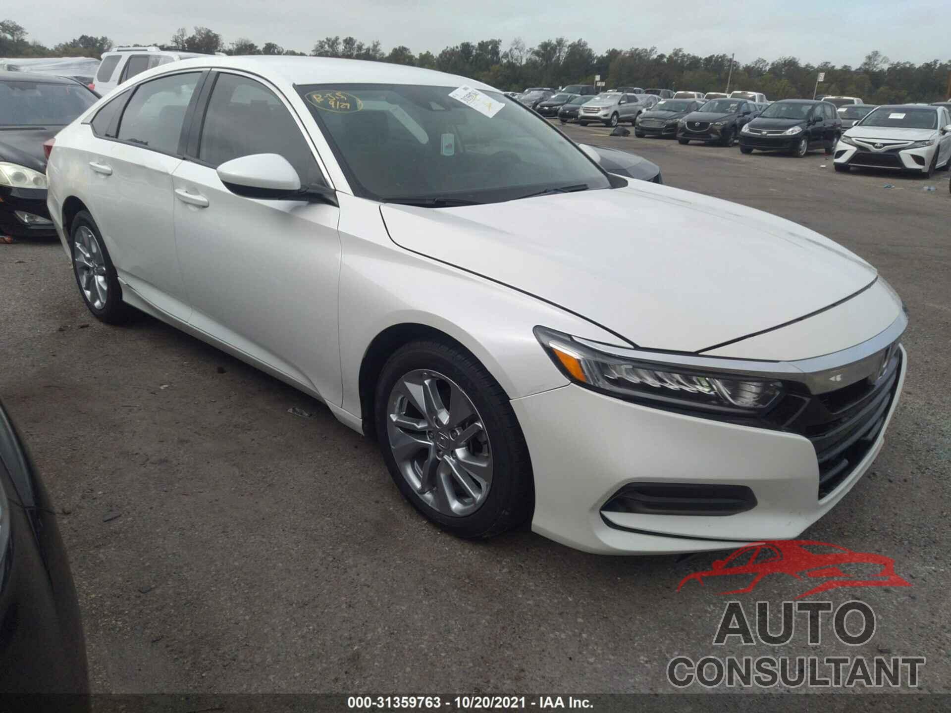 HONDA ACCORD SEDAN 2018 - 1HGCV1F15JA139512
