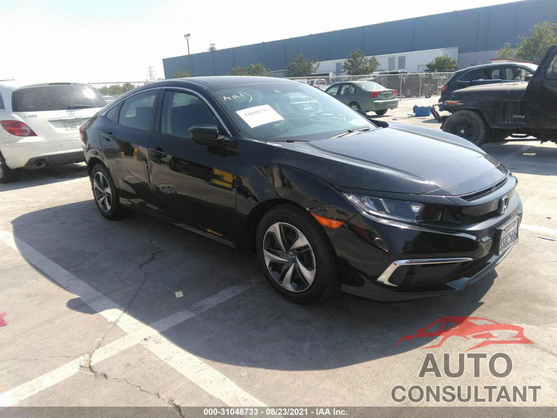 HONDA CIVIC SEDAN 2020 - 19XFC2F62LE207123