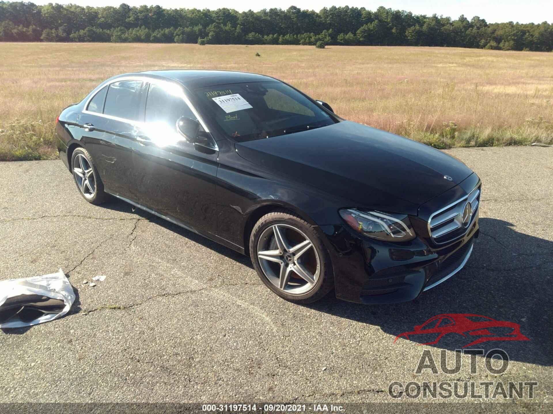 MERCEDES-BENZ E-CLASS 2019 - WDDZF4KB9KA522561