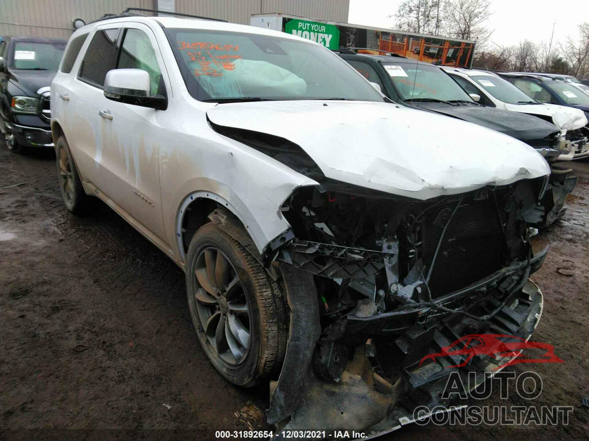 DODGE DURANGO 2021 - 1C4RDJEGXMC541035