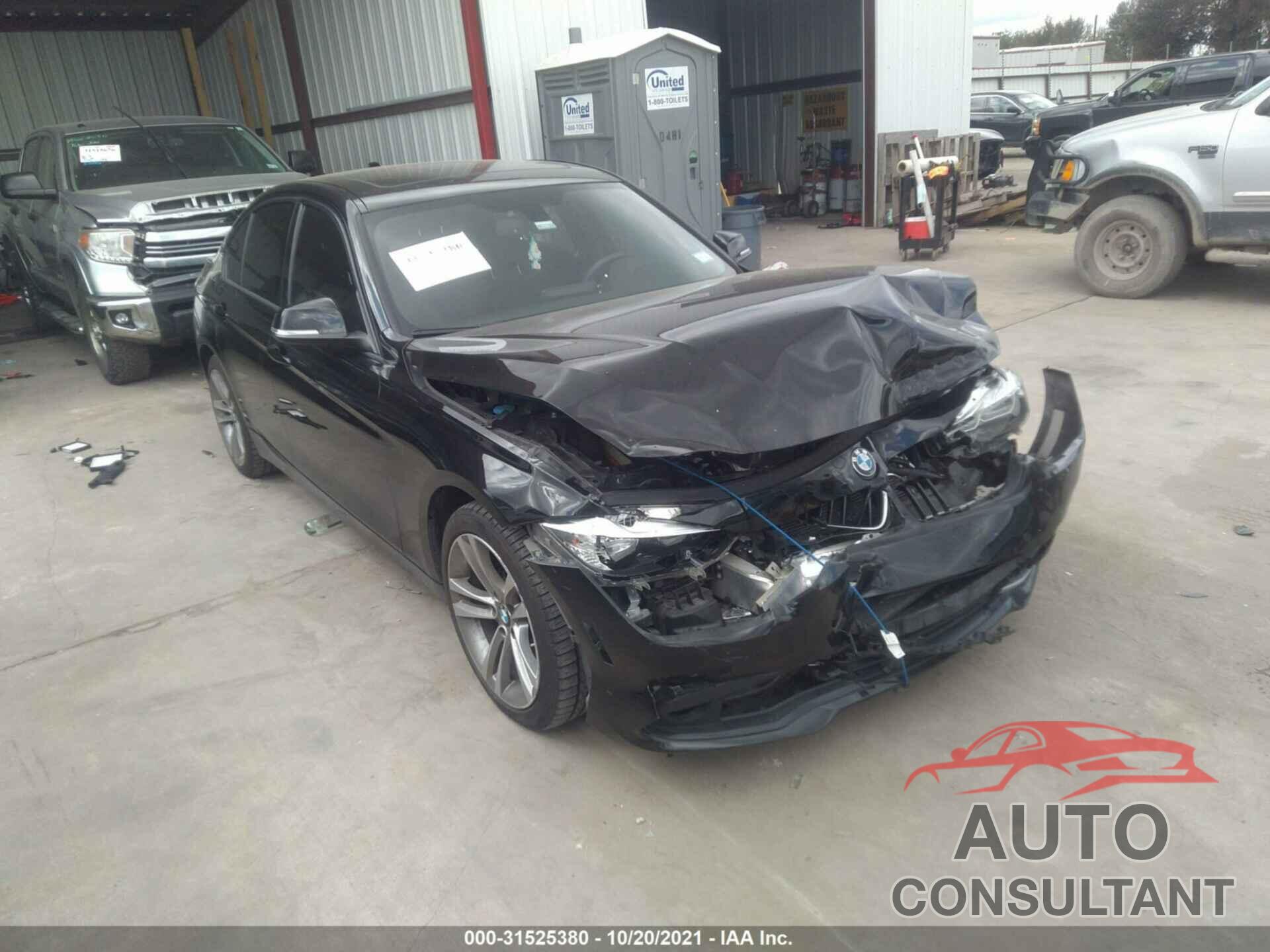 BMW 3 SERIES 2016 - WBA8E9G50GNU28591