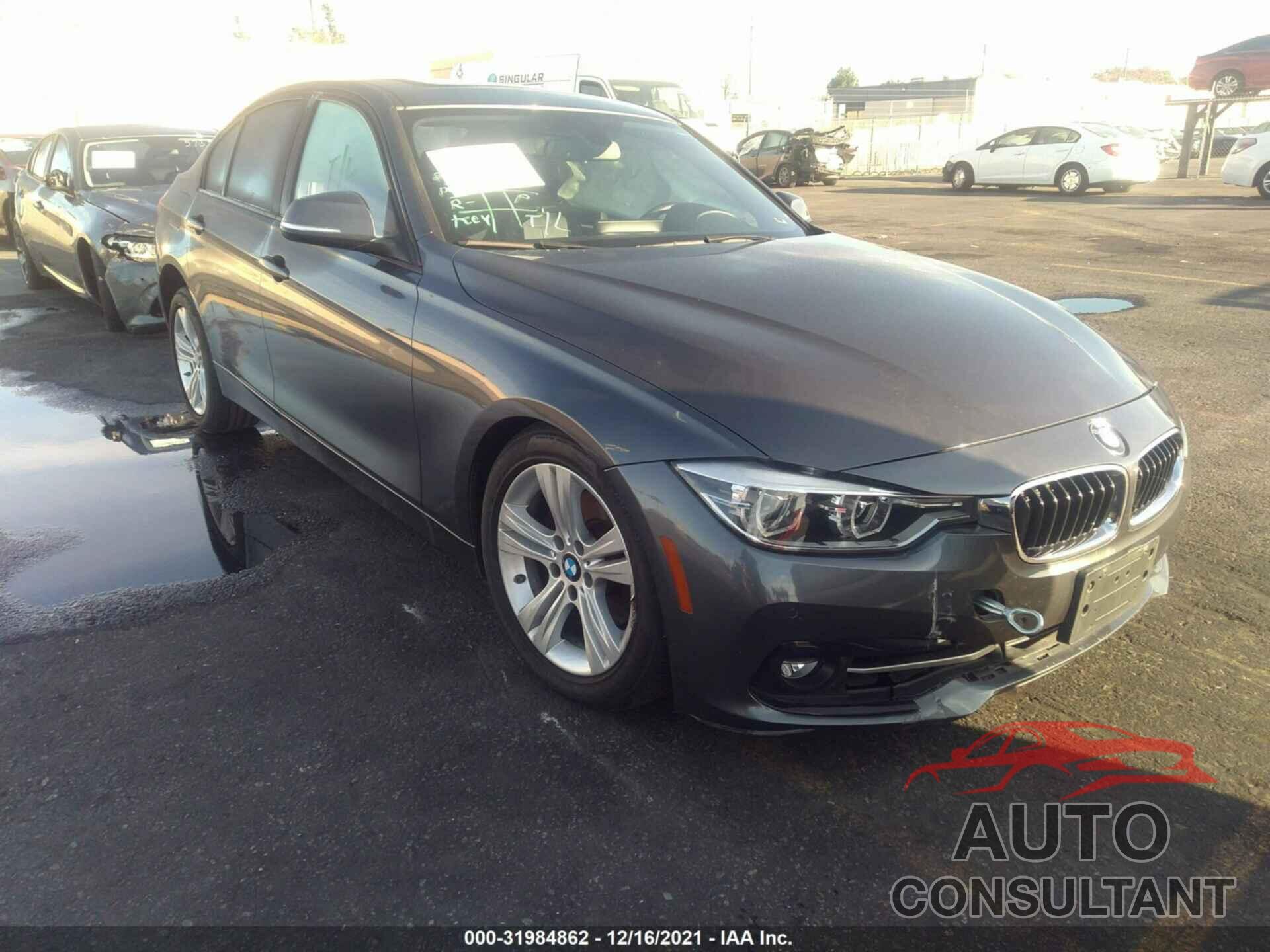 BMW 3 SERIES 2016 - WBA8E3G54GNT75360