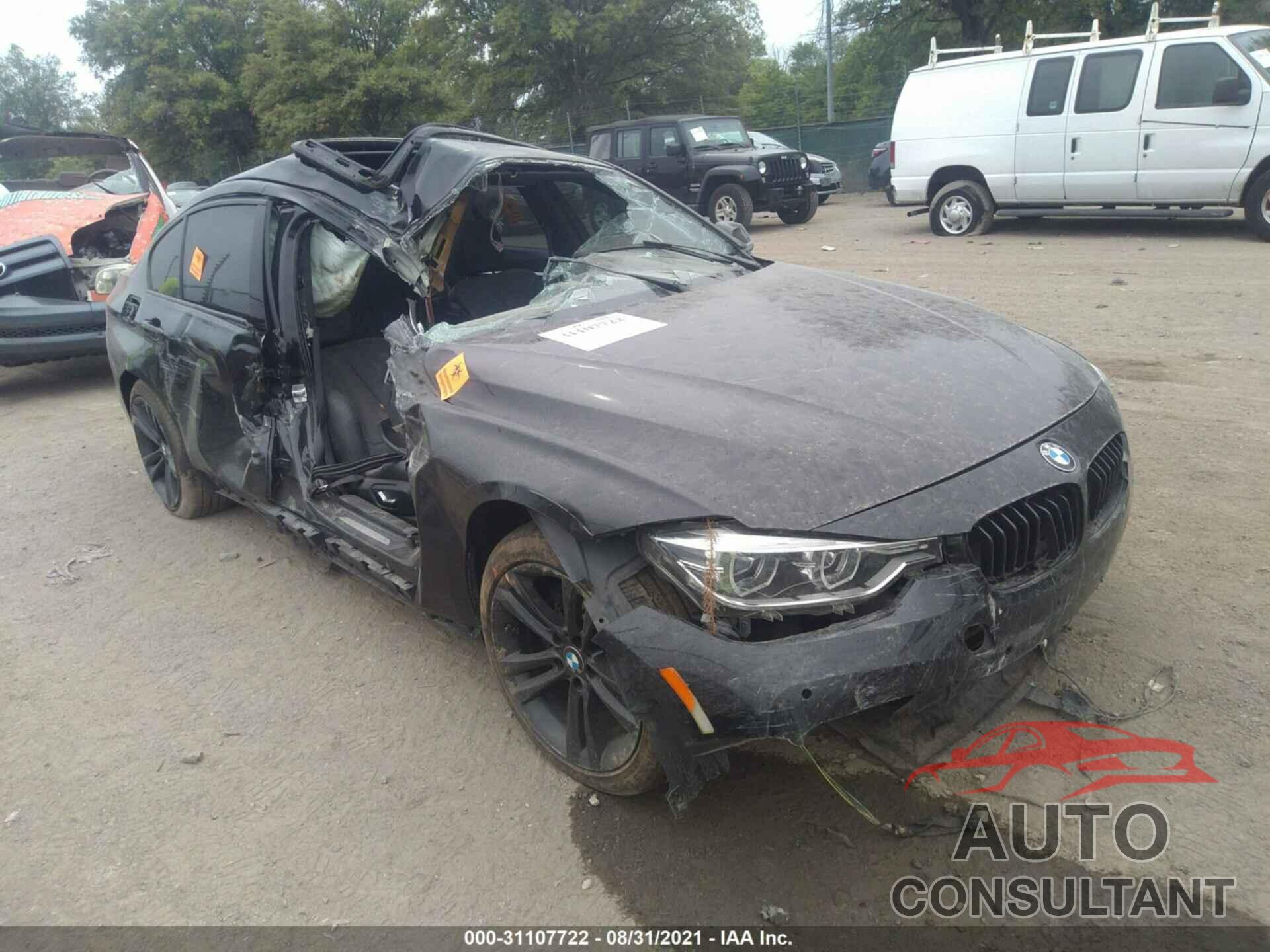 BMW 3 SERIES 2016 - WBA8E3G52GNU05178