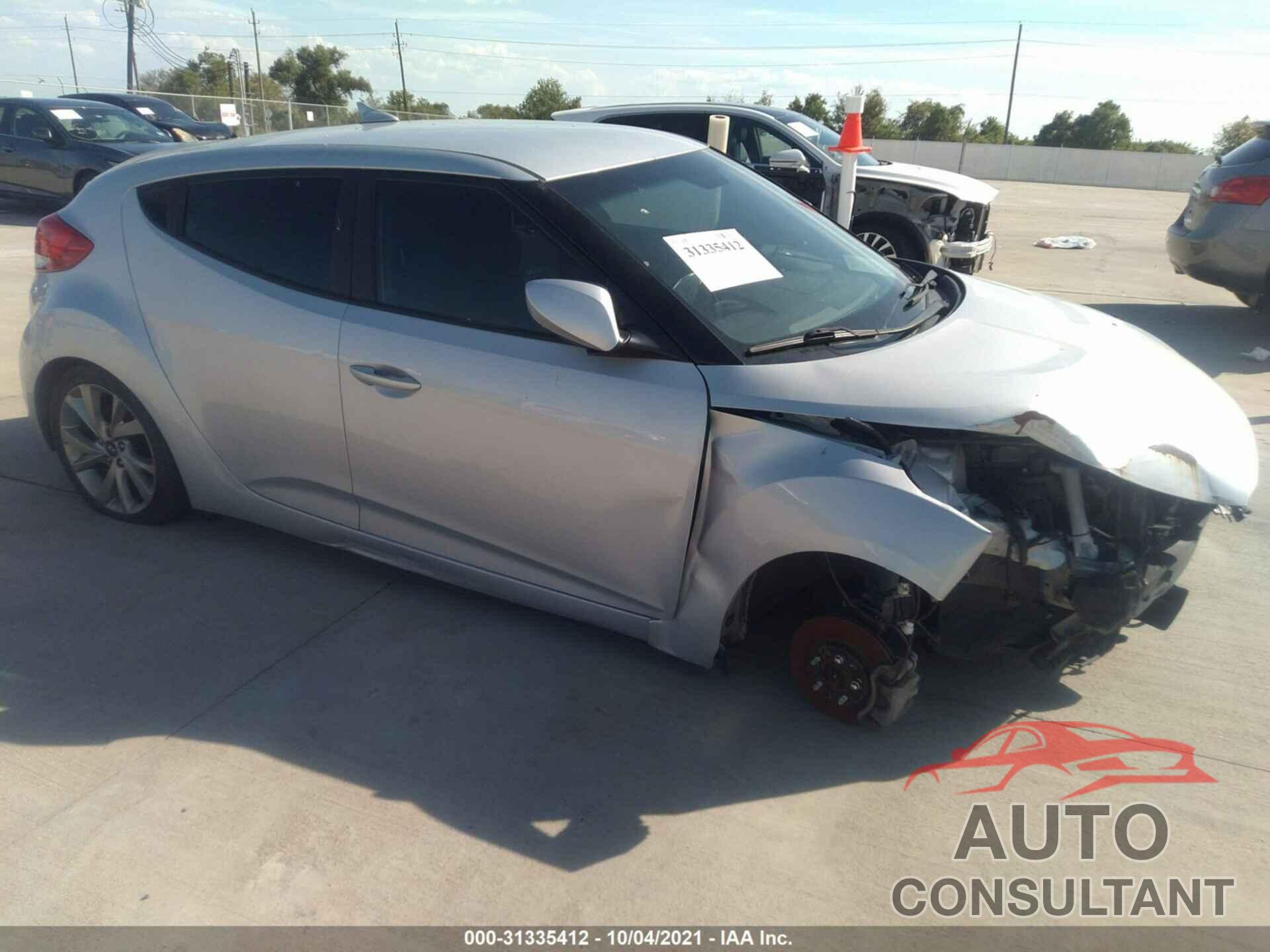 HYUNDAI VELOSTER 2016 - KMHTC6ADXGU281487