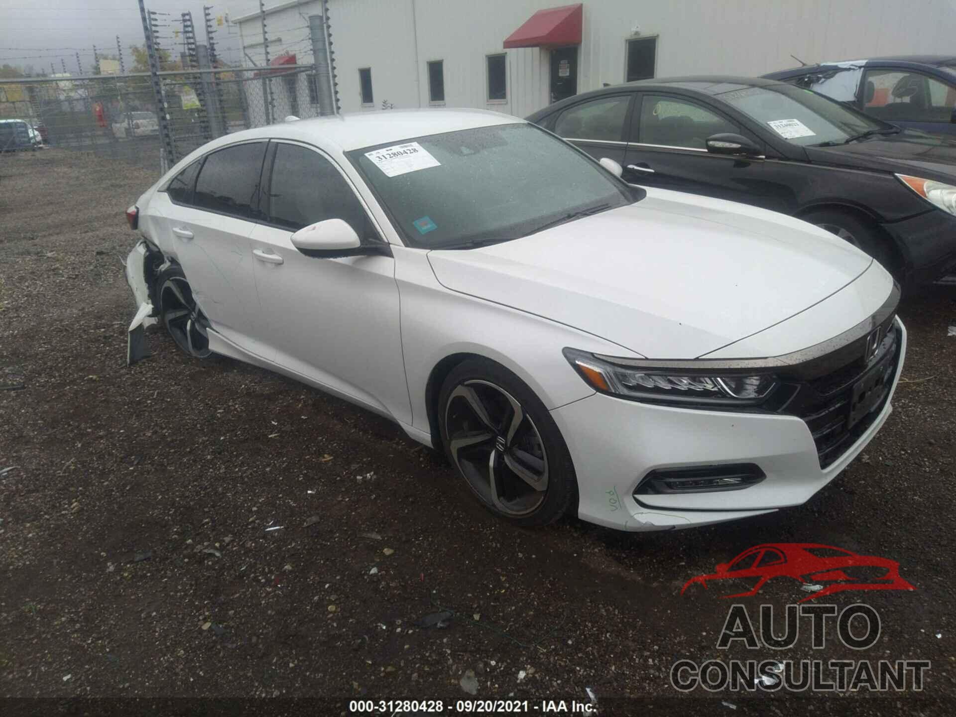 HONDA ACCORD SEDAN 2019 - 1HGCV1F3XKA004707