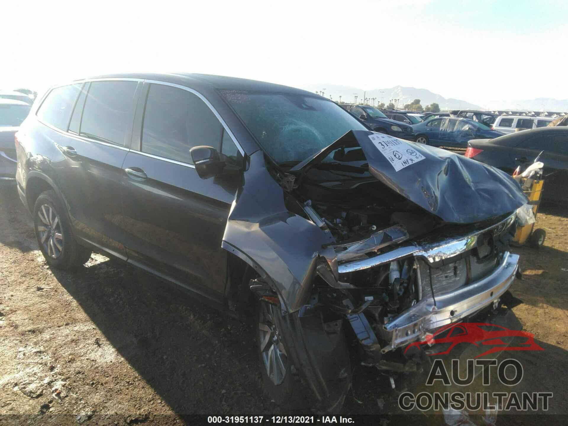HONDA PILOT 2021 - 5FNYF5H52MB045043