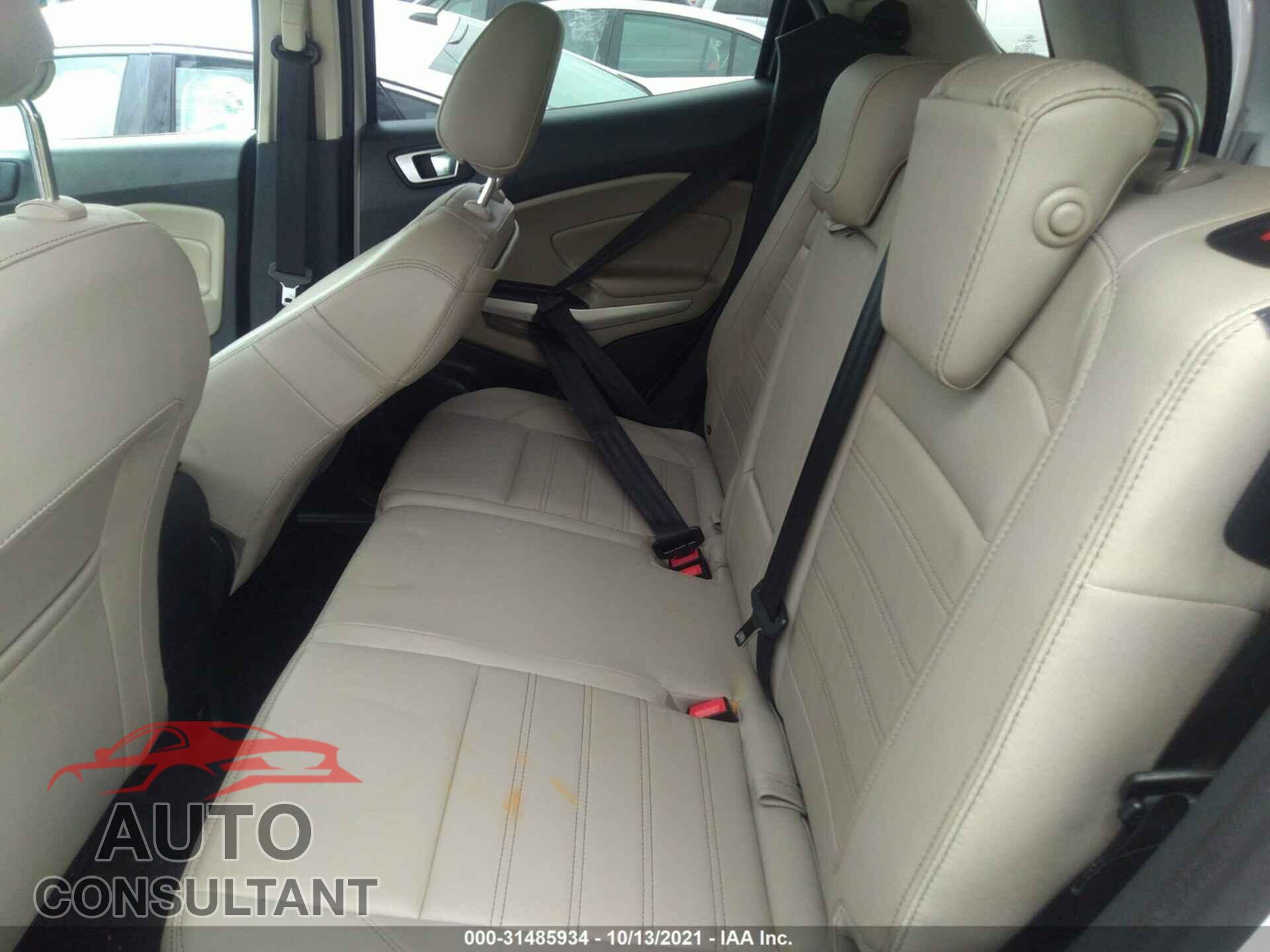 FORD ECOSPORT 2019 - MAJ6S3KL9KC288752