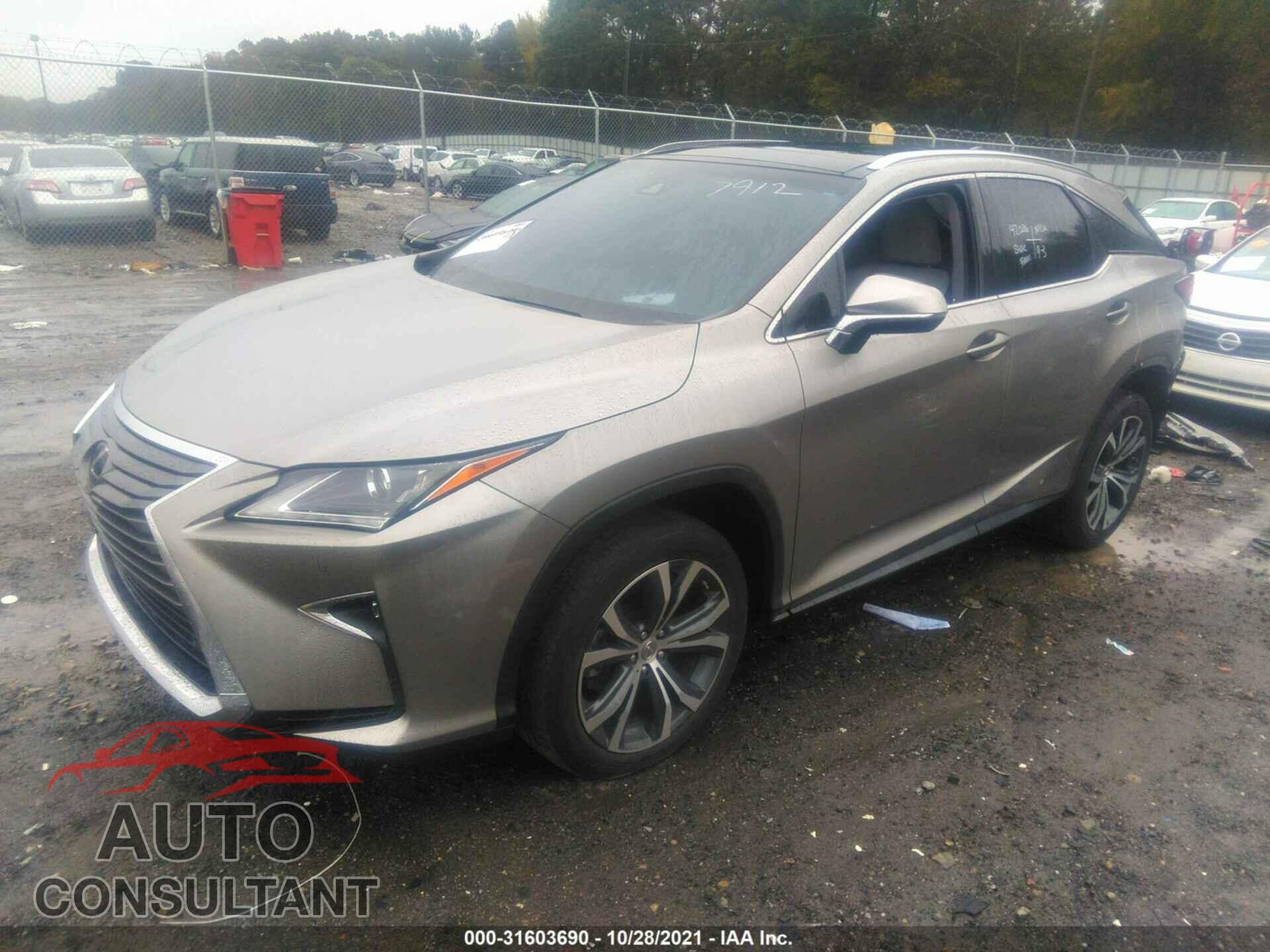 LEXUS RX 2017 - 2T2ZZMCA0HC077912