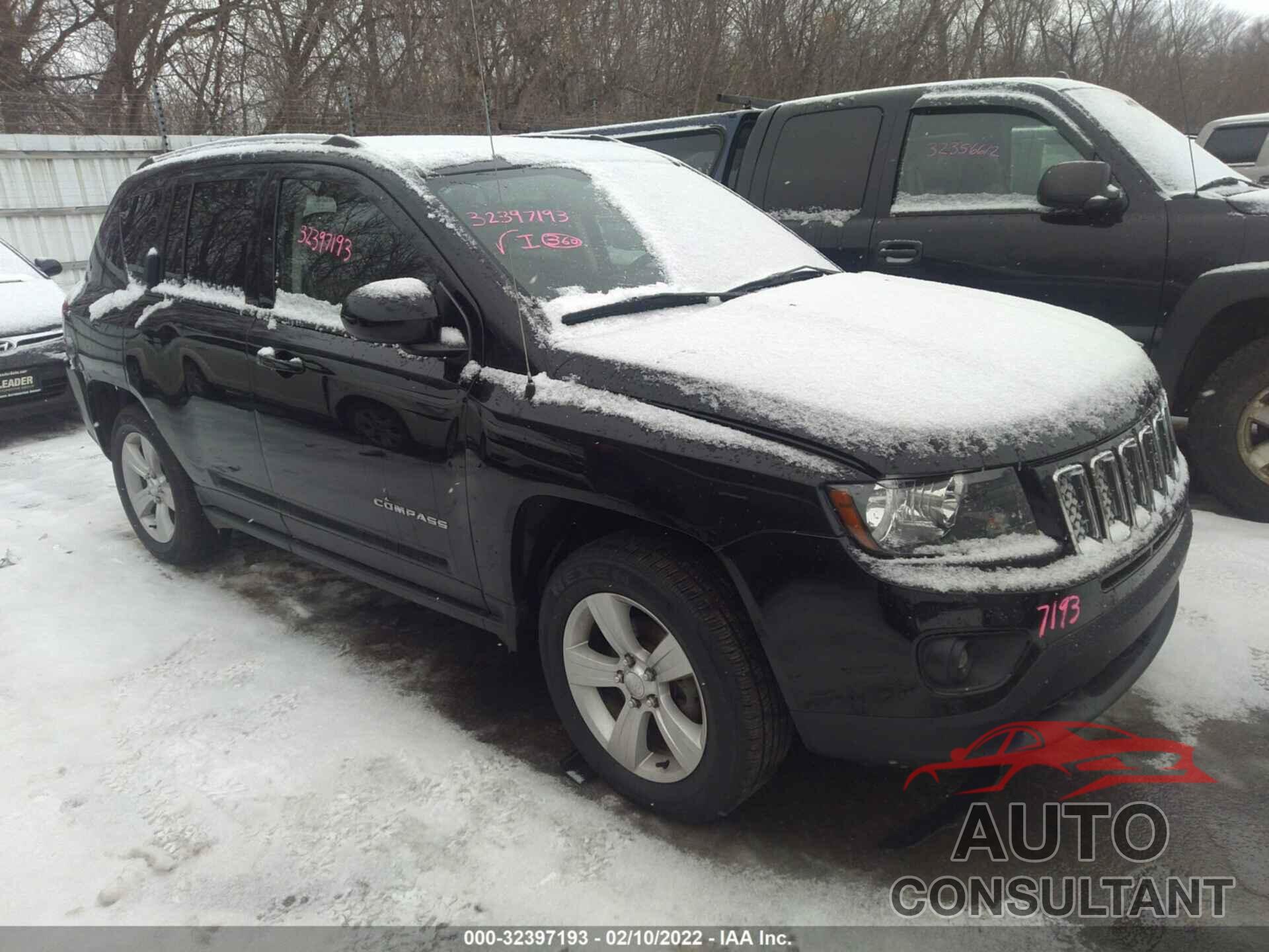 JEEP COMPASS 2017 - 1C4NJDEB9HD121778