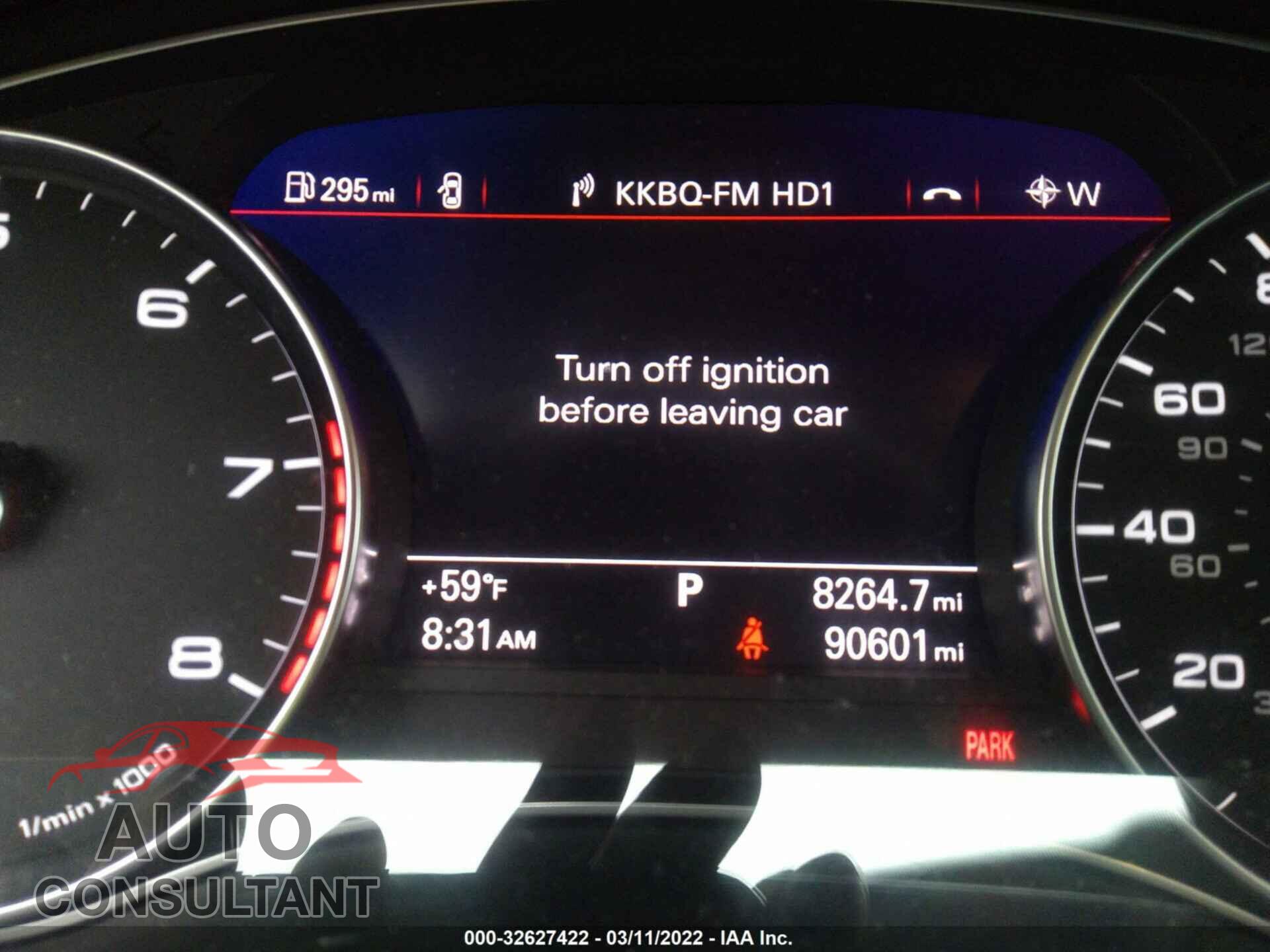 AUDI A6 2016 - WAUGFAFC8GN011861
