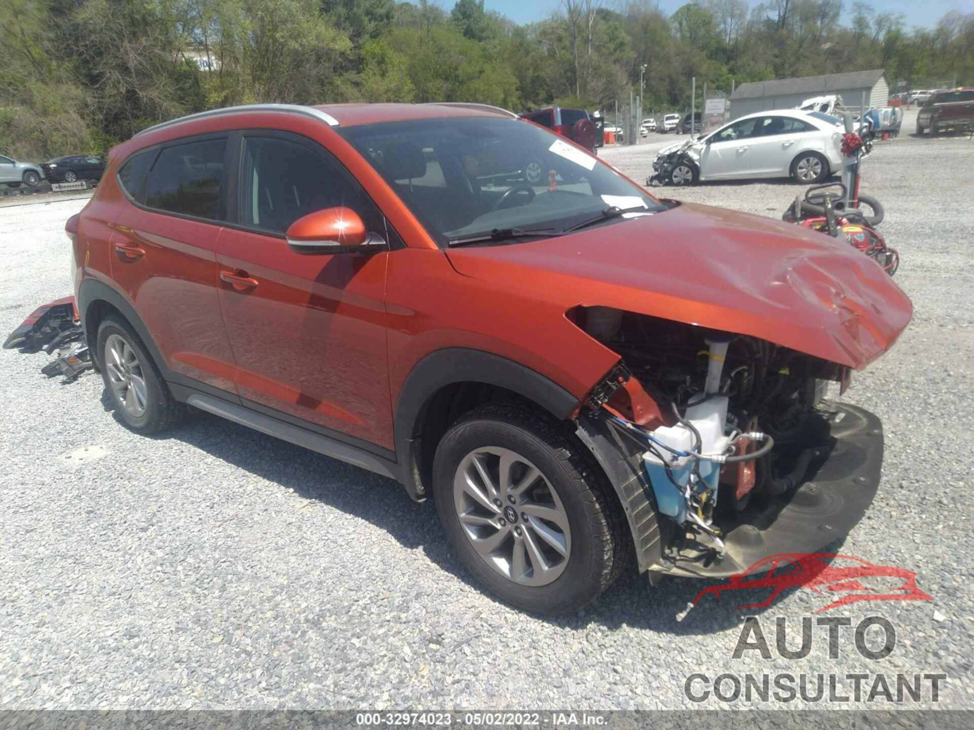 HYUNDAI TUCSON 2017 - KM8J3CA40HU447927