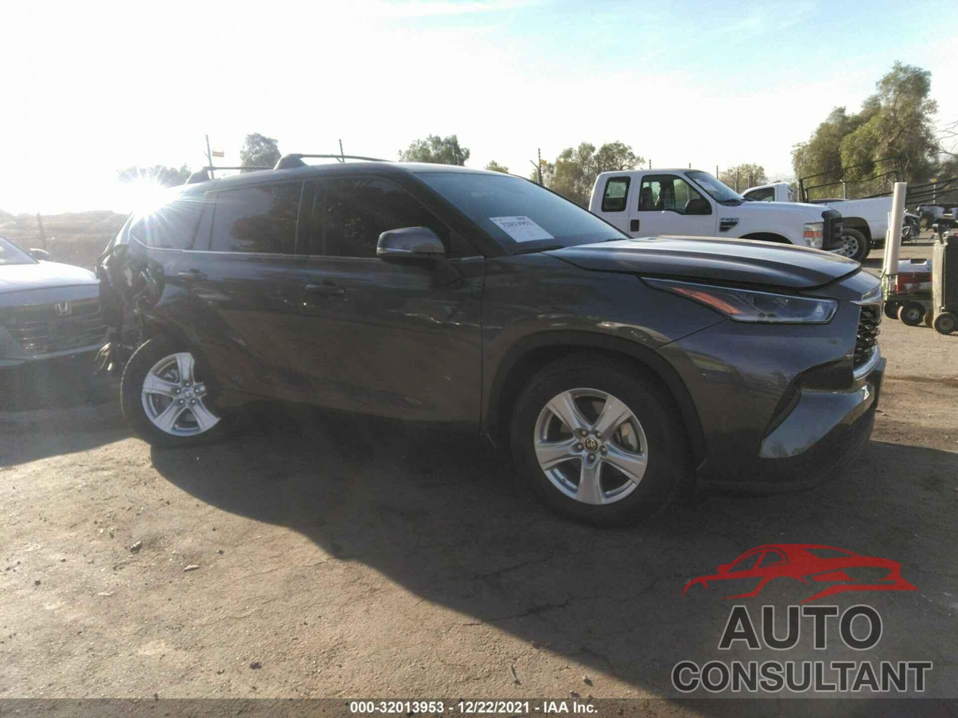 TOYOTA HIGHLANDER 2021 - 5TDCZRAH0MS535263