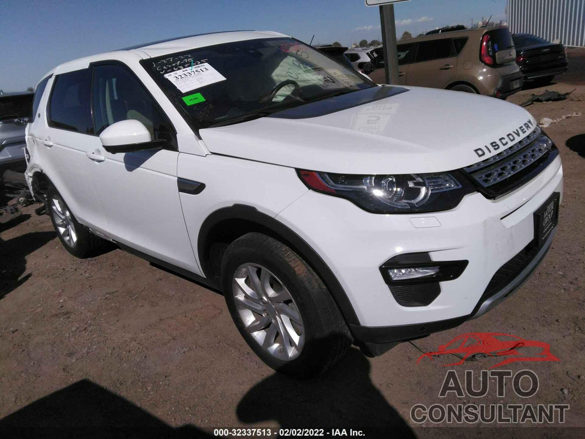 LAND ROVER DISCOVERY SPORT 2017 - SALCR2BG7HH635635